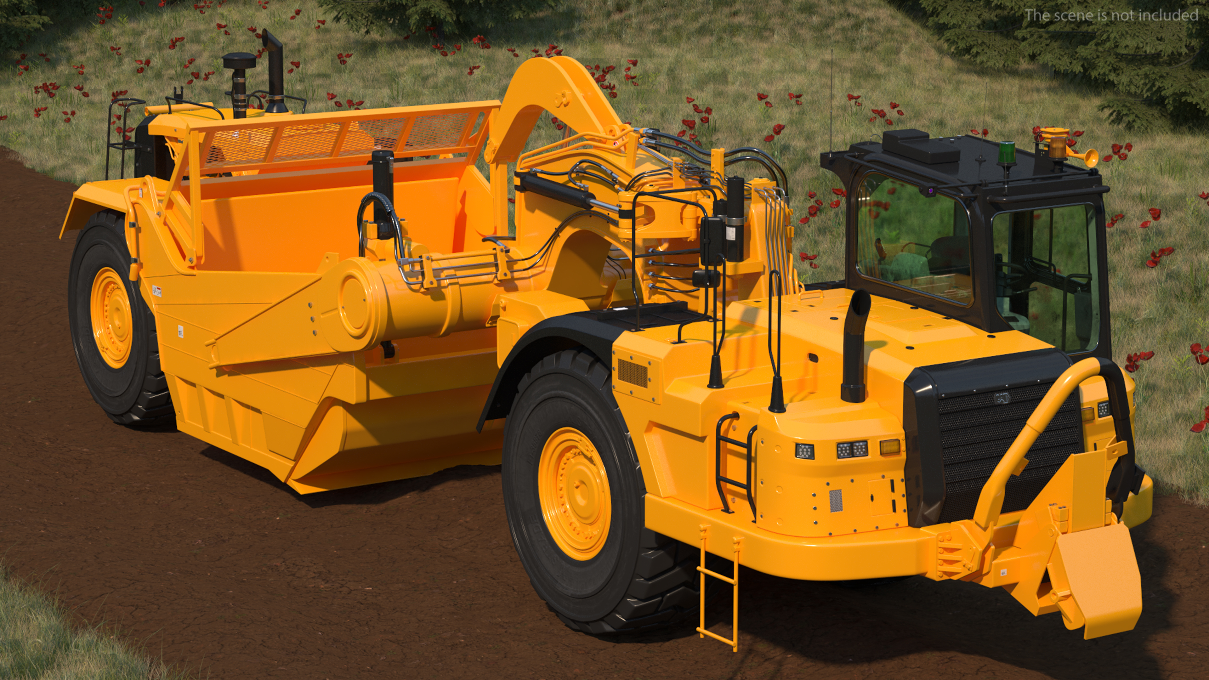 Generic Scraper Rigged 3D