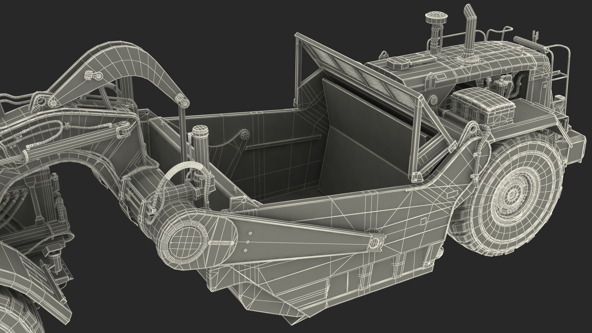 Generic Scraper Rigged 3D