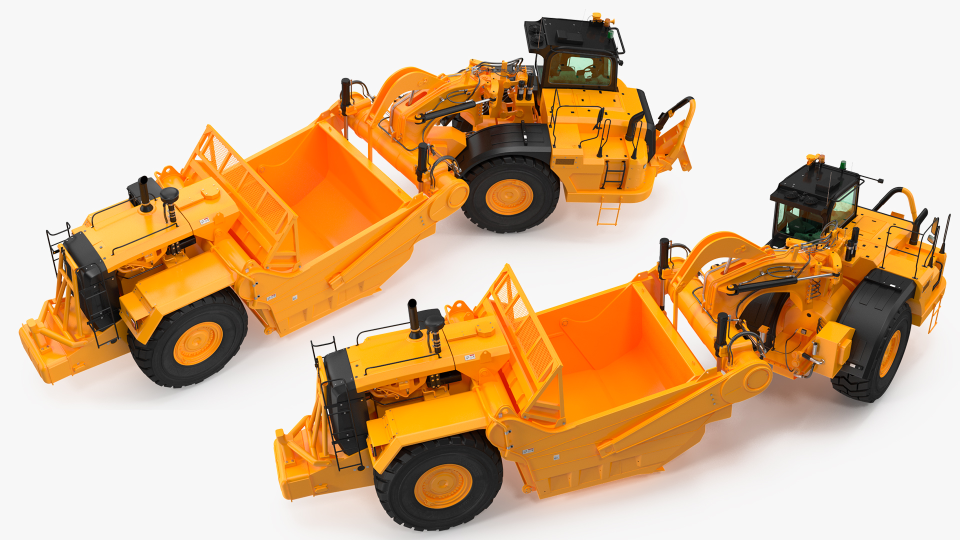 Generic Scraper Rigged 3D