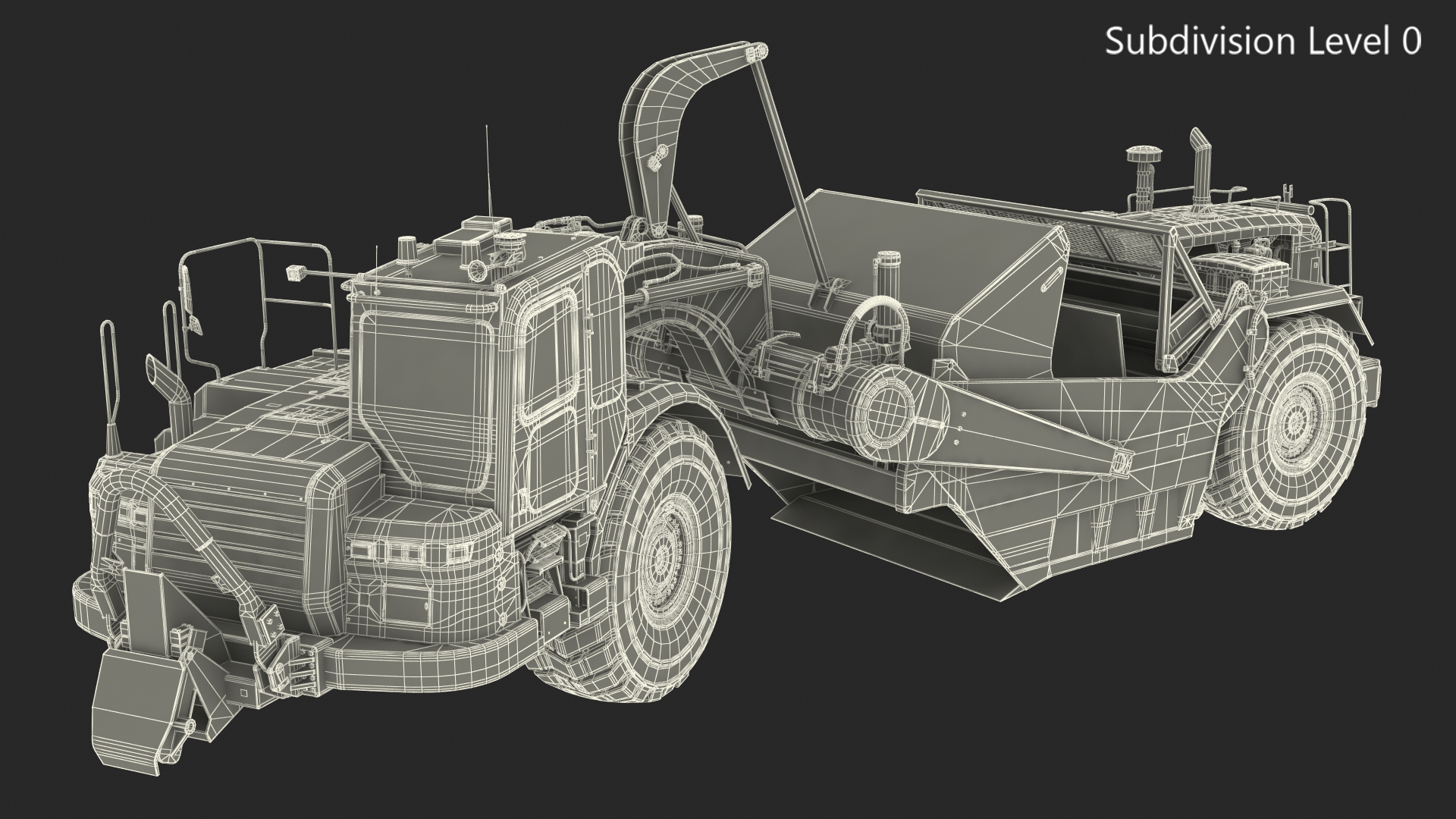 Generic Scraper Rigged 3D