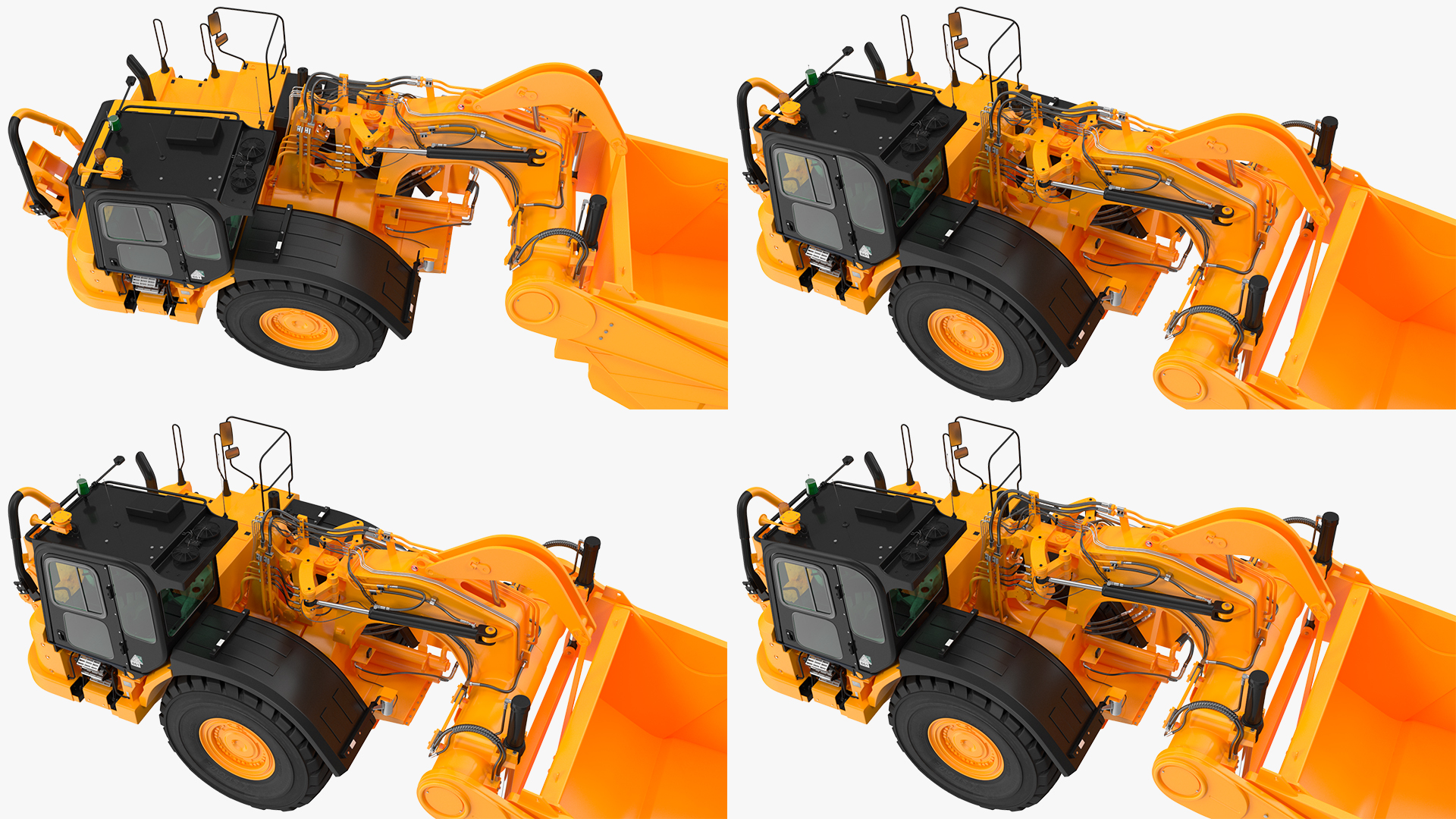 Generic Scraper Rigged 3D