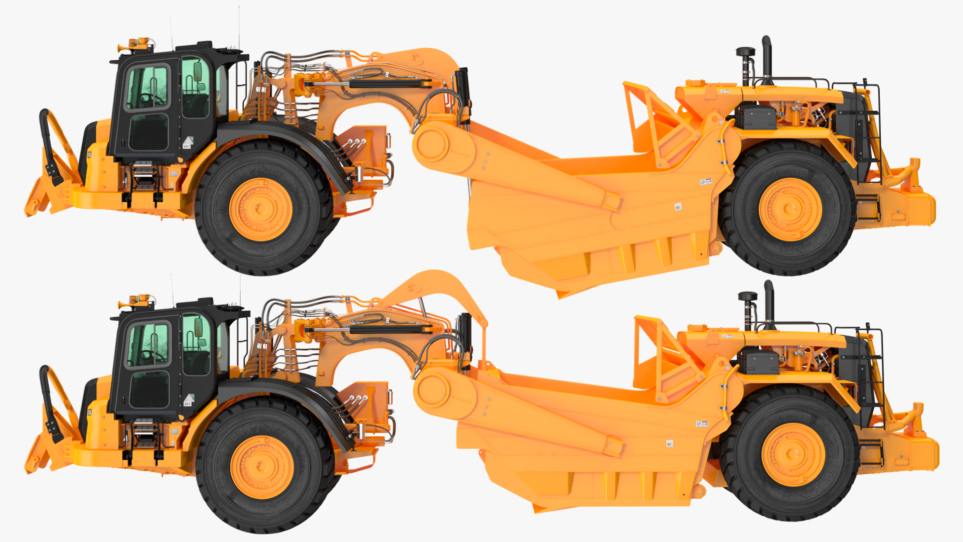 Generic Scraper Rigged 3D