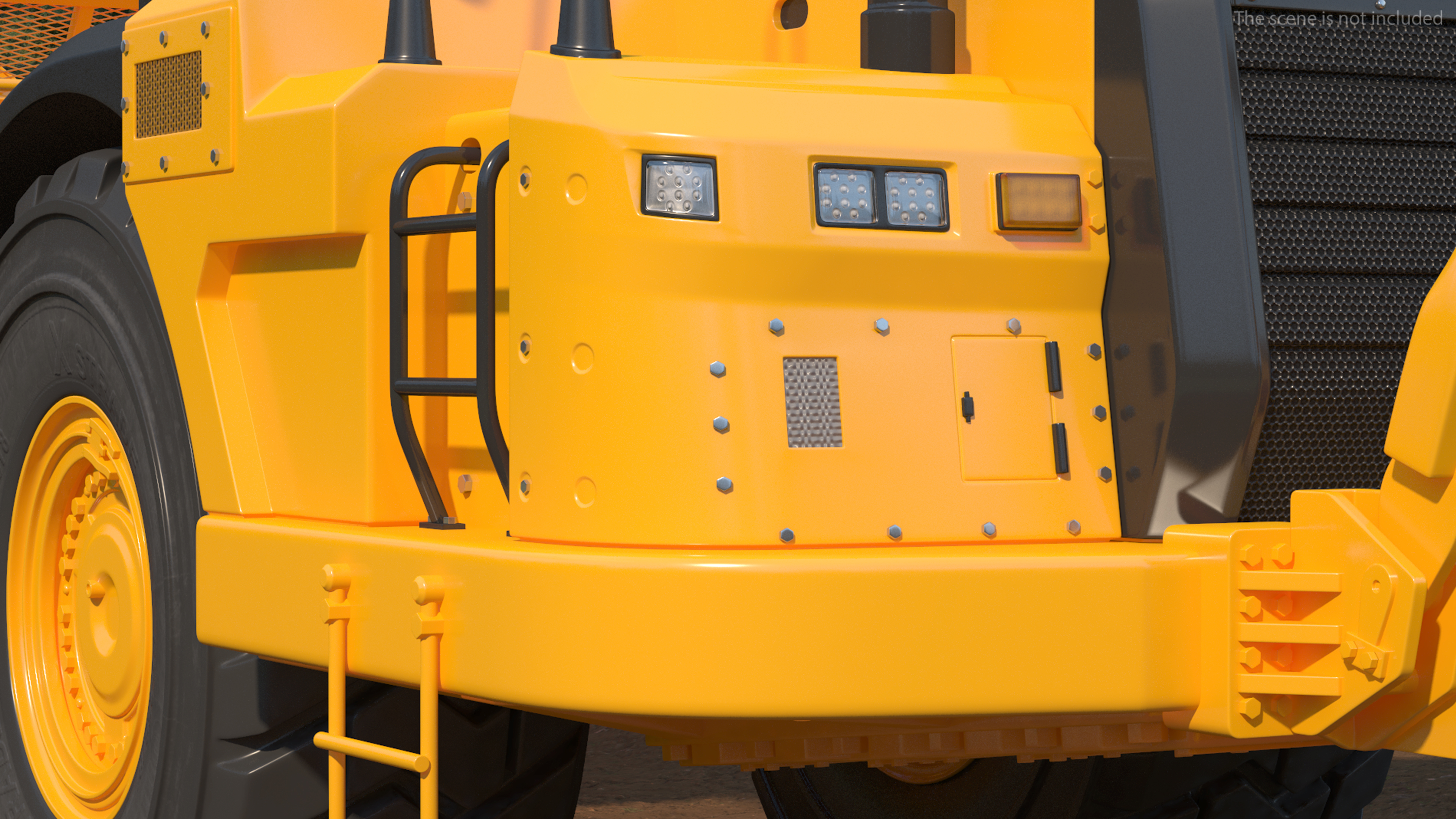 Generic Scraper Rigged 3D