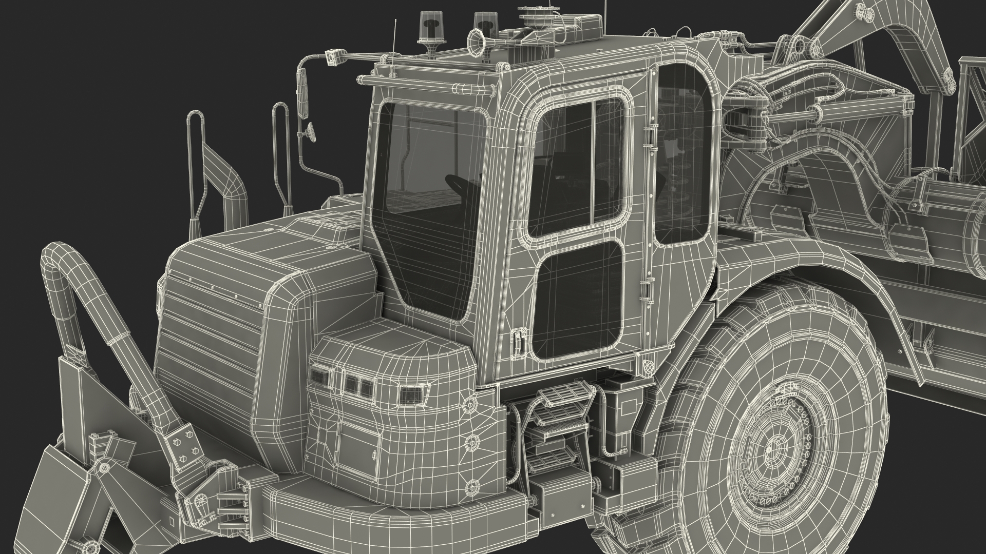 Generic Scraper Rigged 3D
