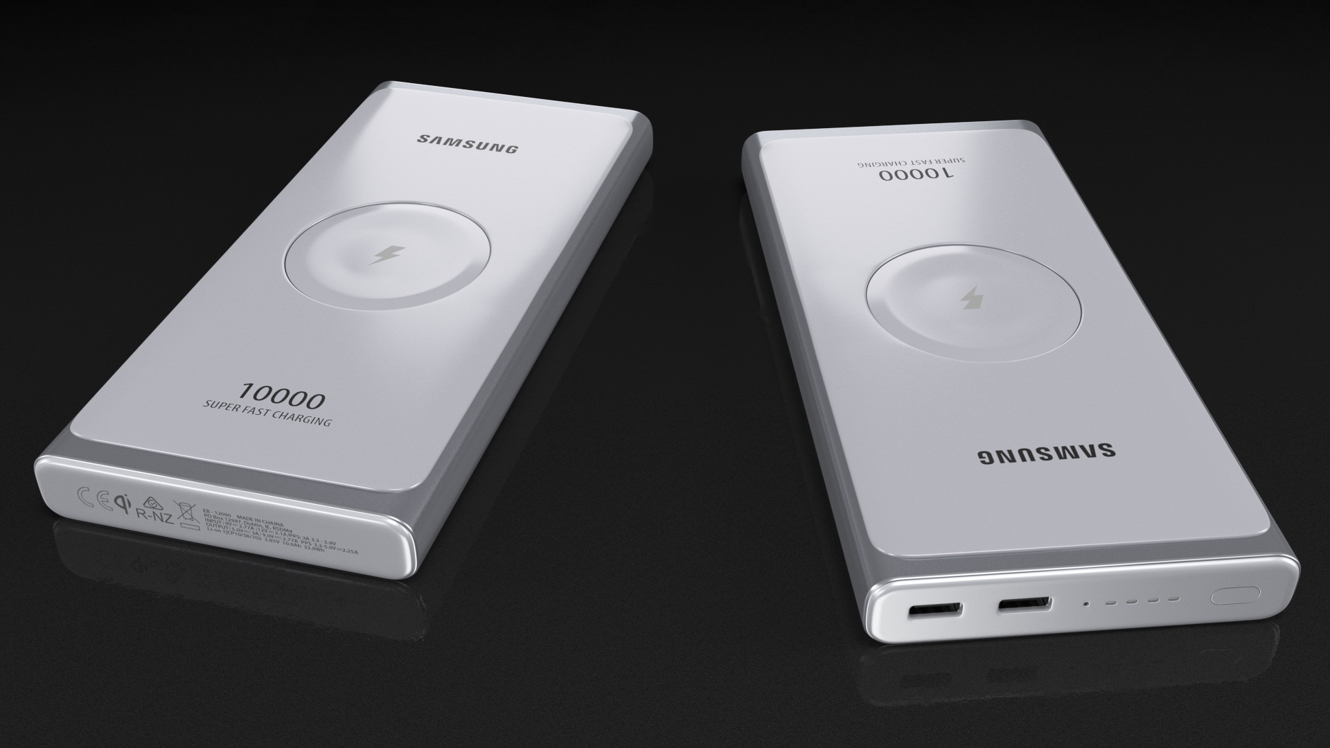 Samsung 25W Wireless Battery Pack 10000mAh 3D