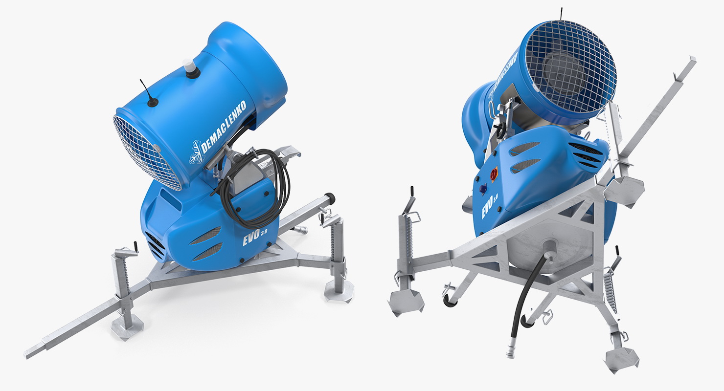 3D Demaclenko EVO MMK Snow Maker Gun model