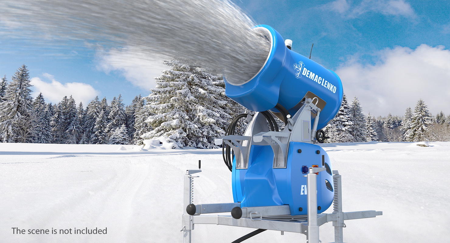 3D Demaclenko EVO MMK Snow Maker Gun model
