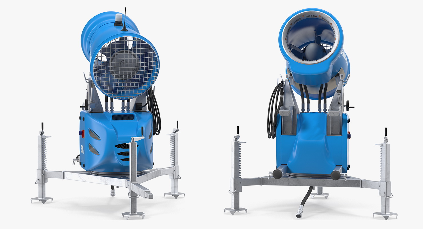 3D Demaclenko EVO MMK Snow Maker Gun model