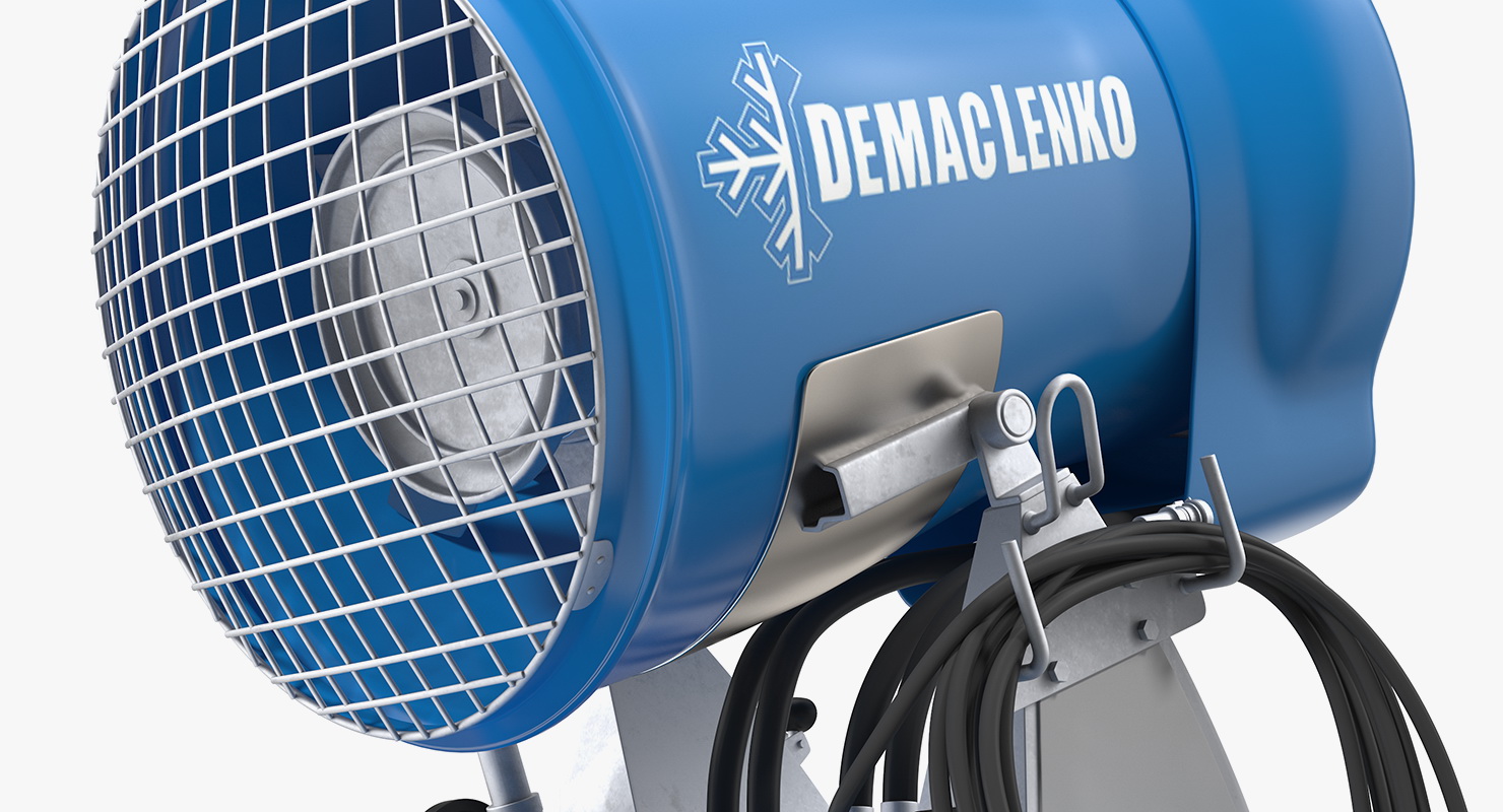 3D Demaclenko EVO MMK Snow Maker Gun model