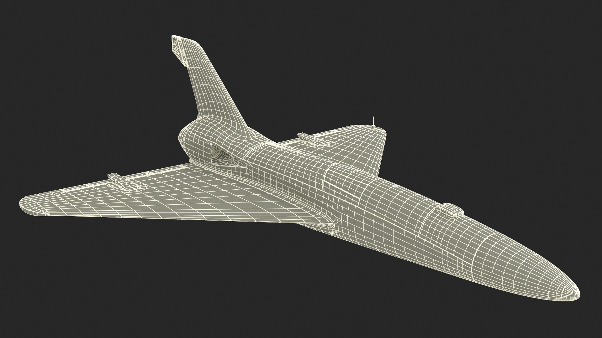 3D Banshee Jet 80 Attack Drone Light model