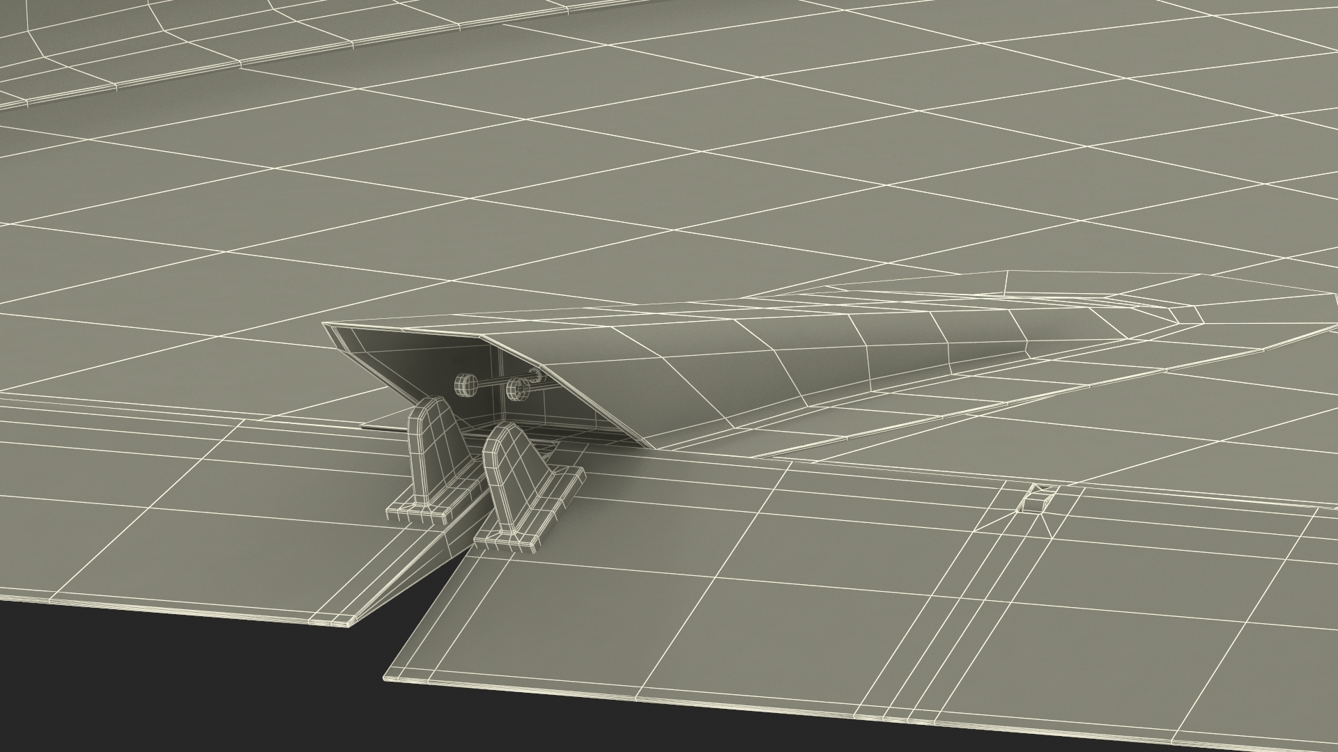 3D Banshee Jet 80 Attack Drone Light model