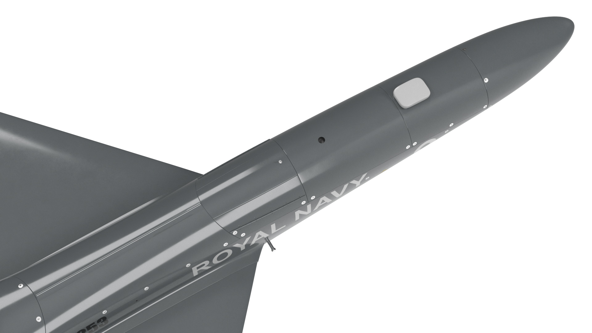 3D Banshee Jet 80 Attack Drone Light model