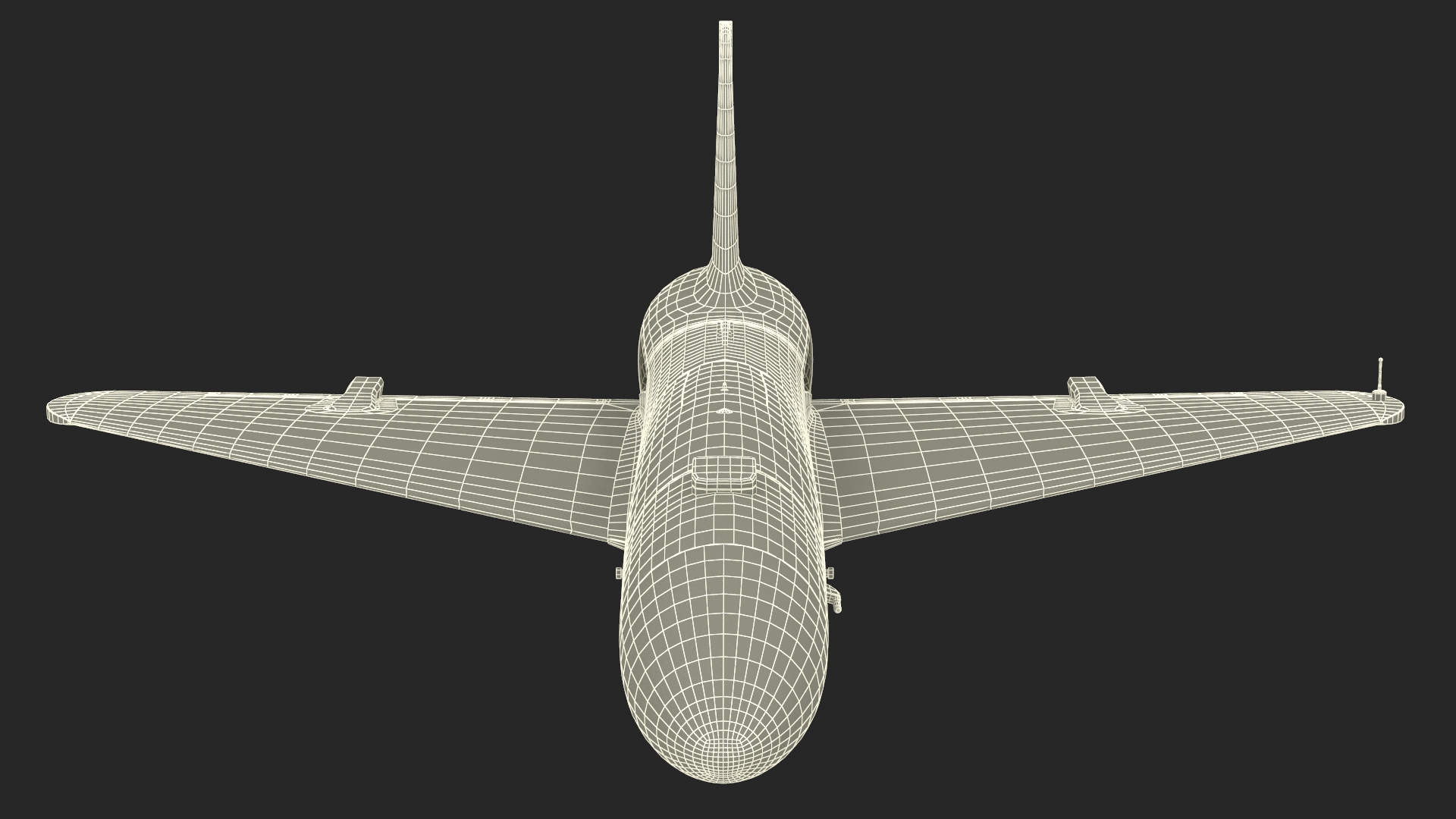 3D Banshee Jet 80 Attack Drone Light model