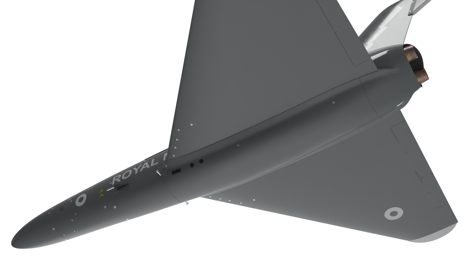 3D Banshee Jet 80 Attack Drone Light model