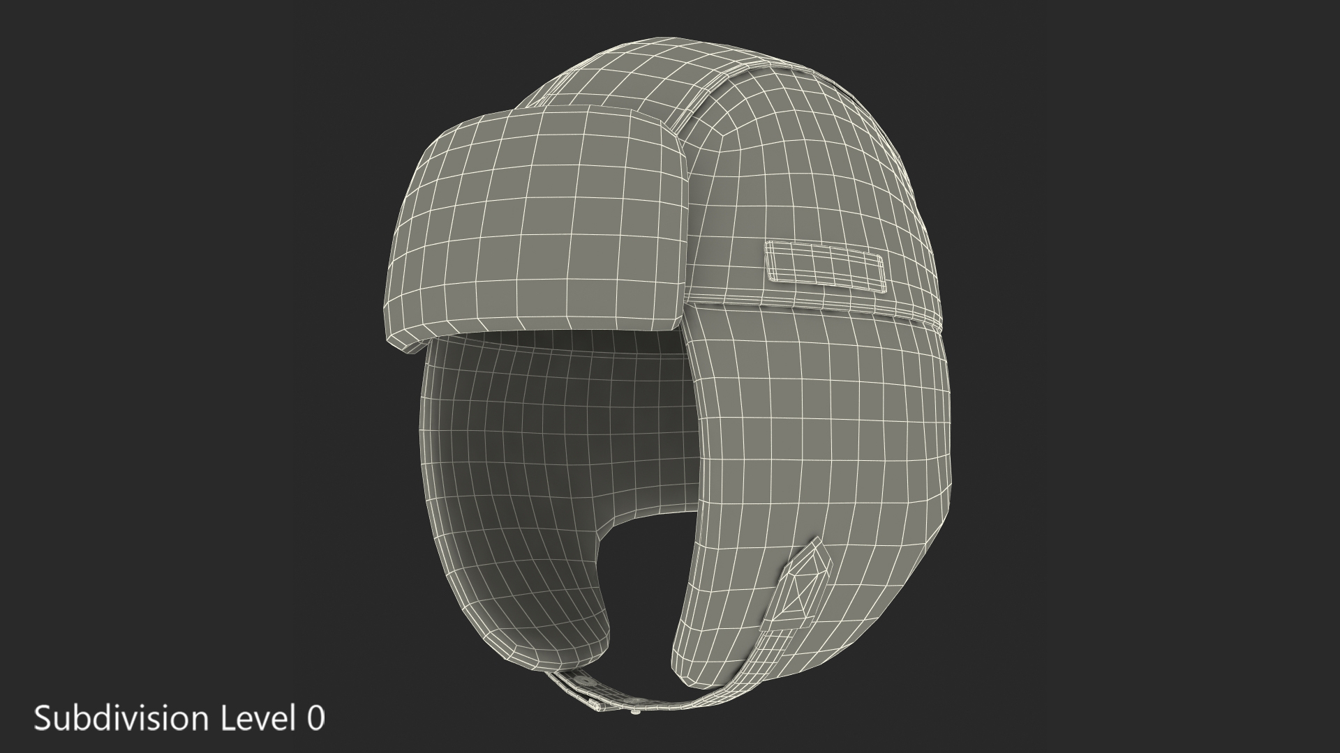 3D model Trapper Hat Columbia