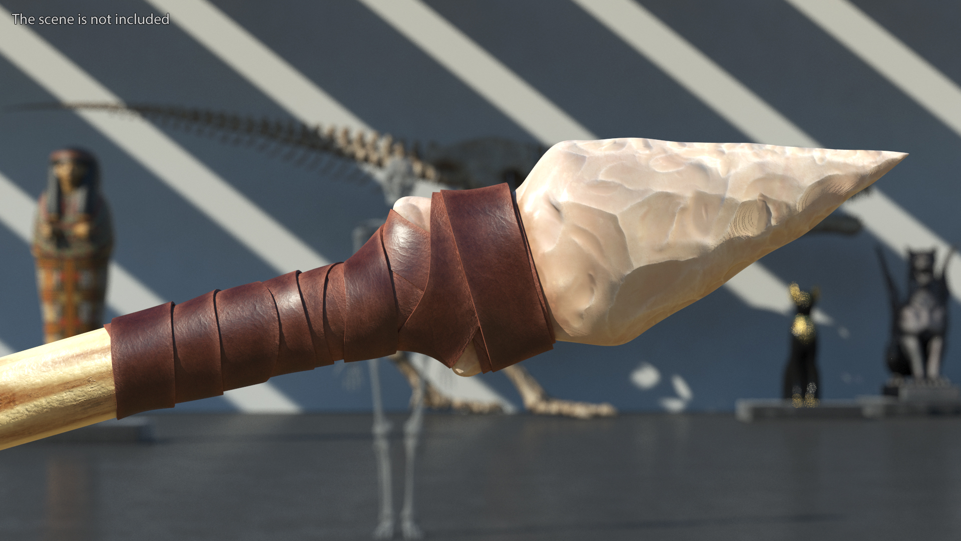 3D Ancient Spear model