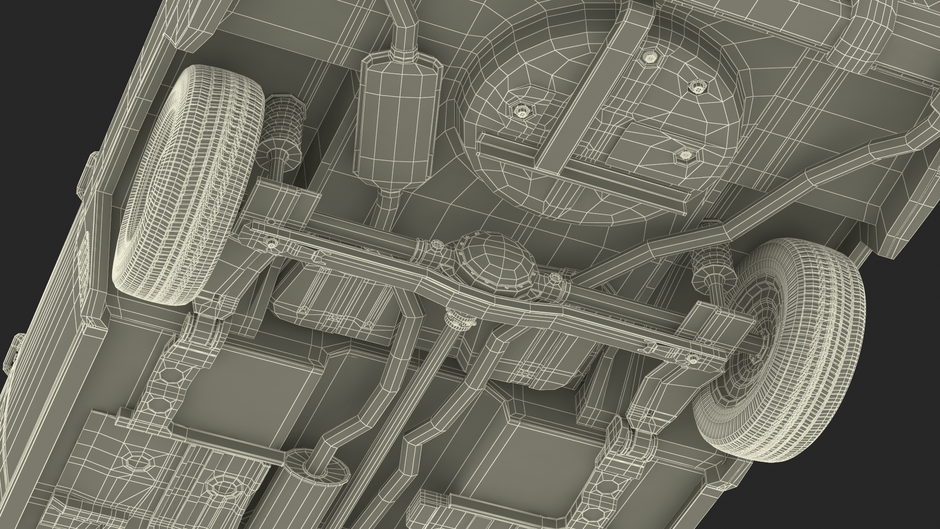 3D model Vintage Checker Marathon Taxi Rigged for Cinema 4D