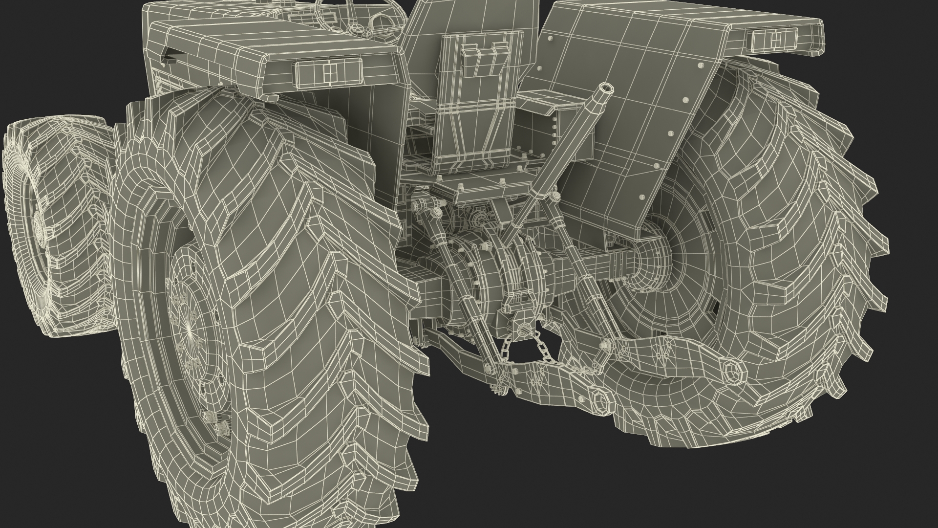 Farm Tractor 3D