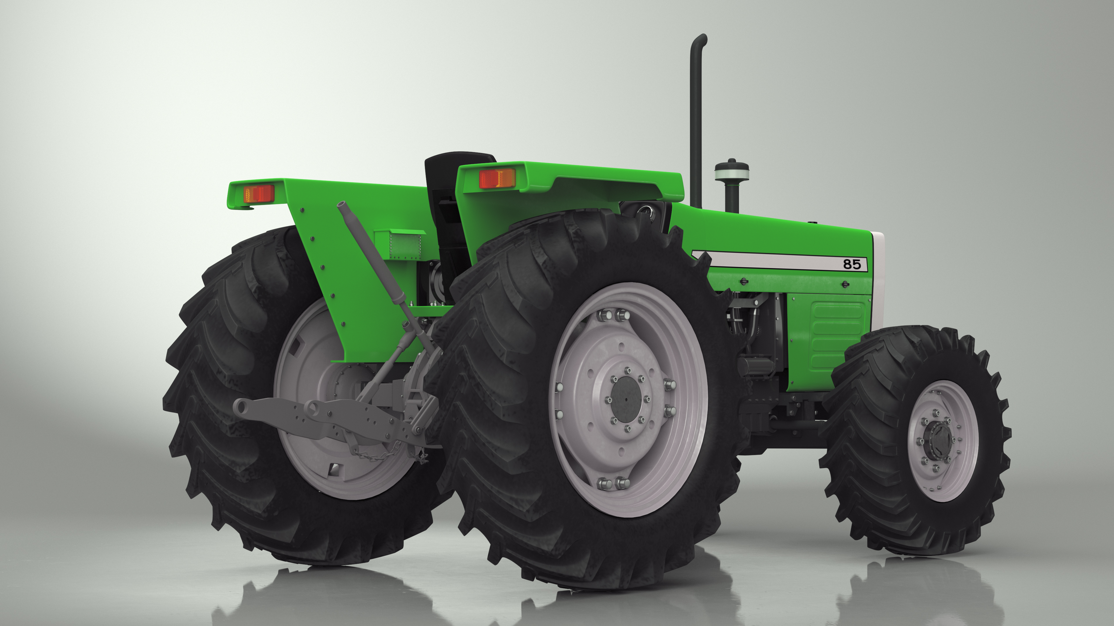 Farm Tractor 3D