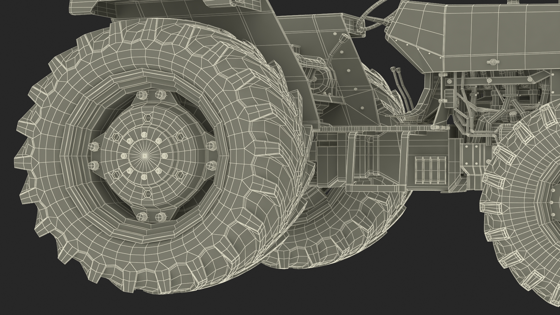 Farm Tractor 3D