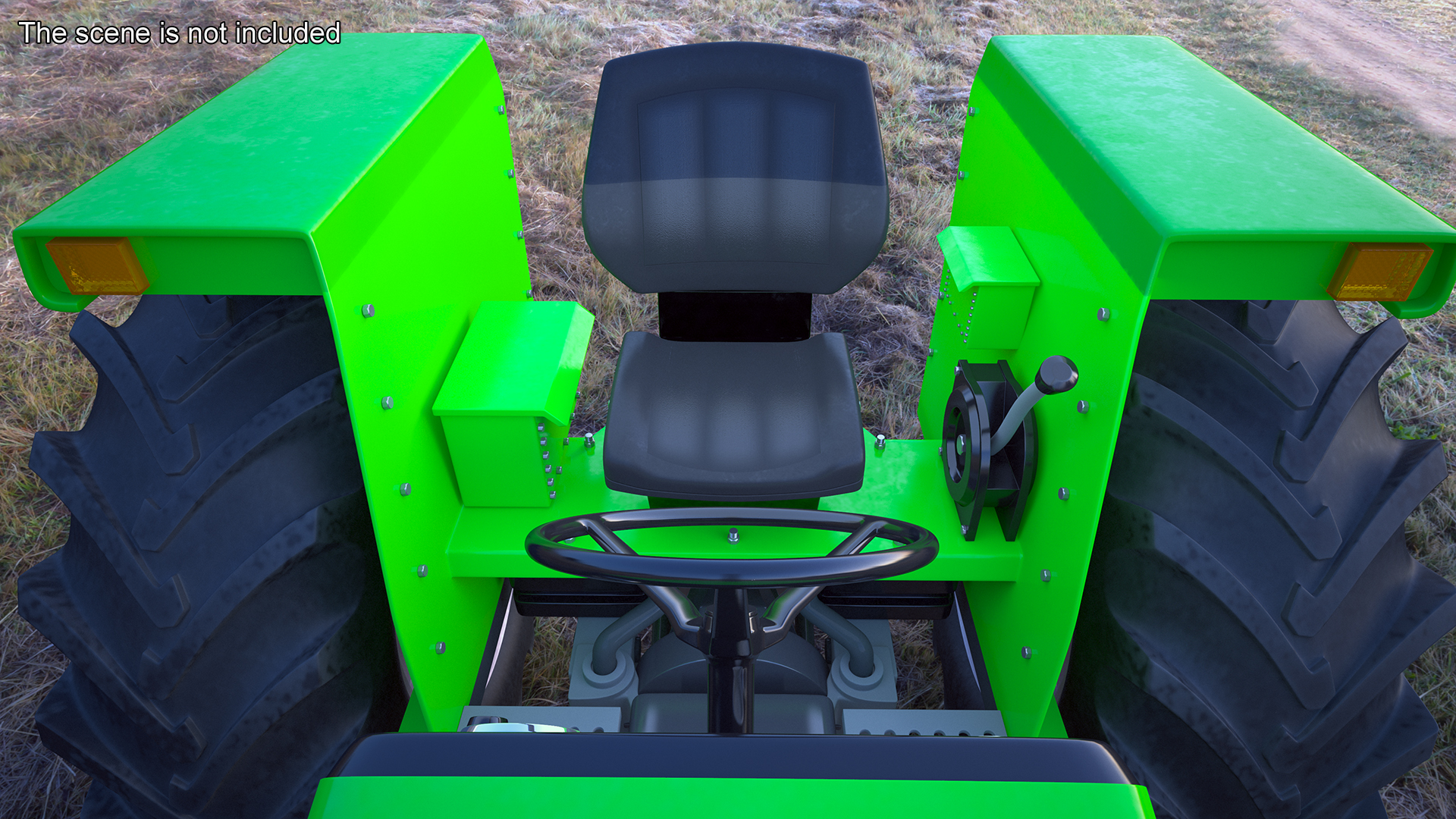 Farm Tractor 3D