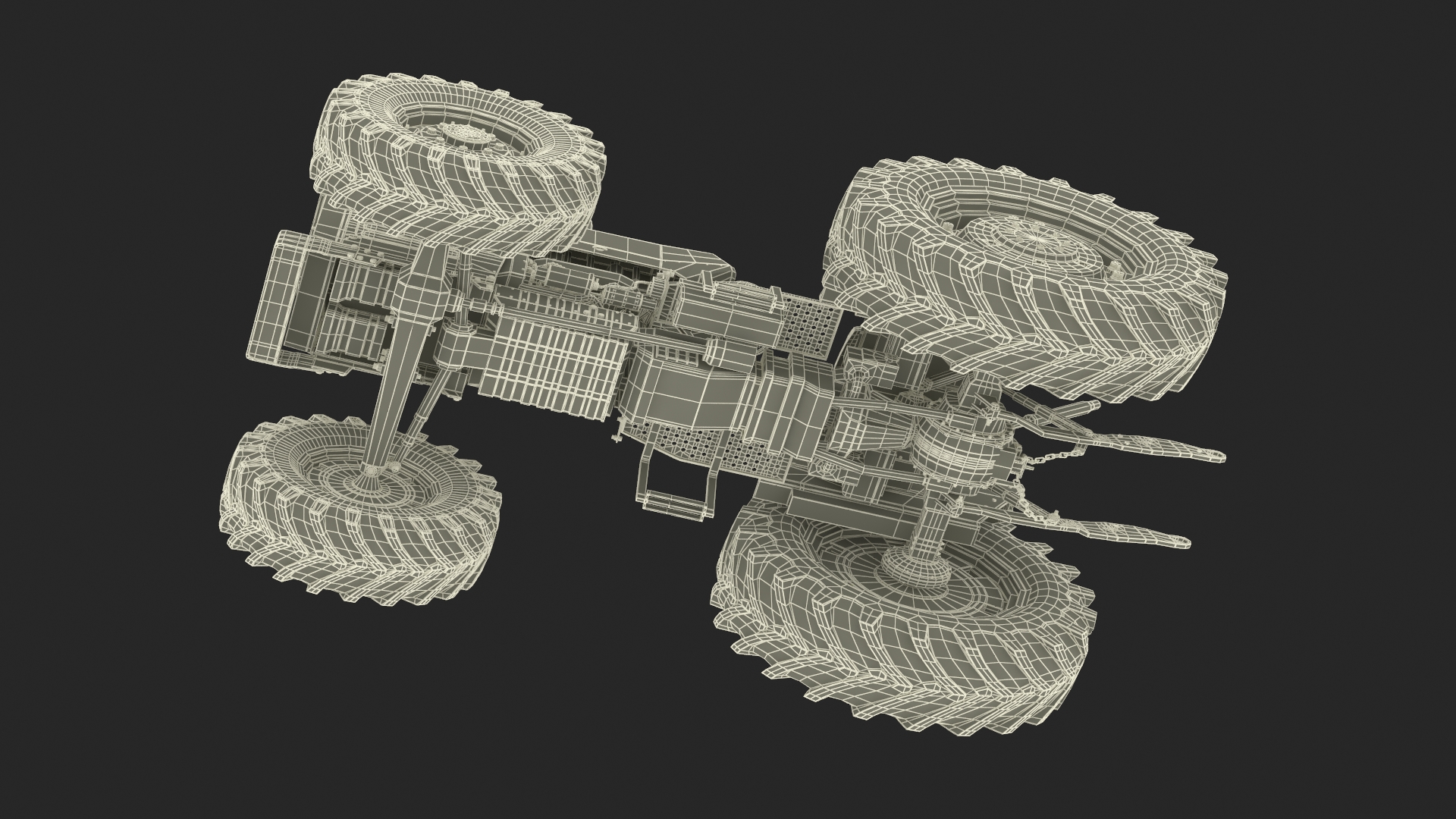 Farm Tractor 3D