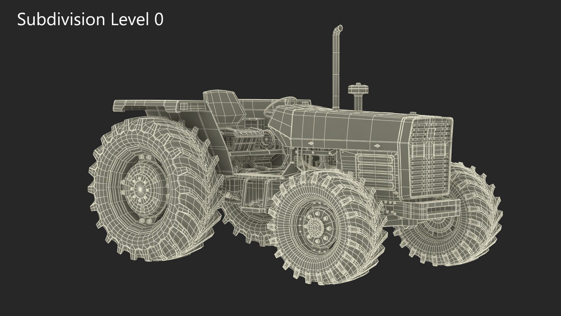 Farm Tractor 3D