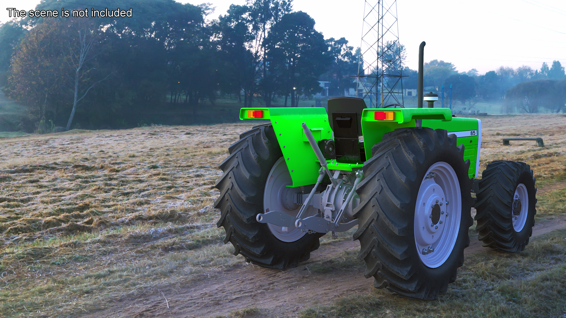 Farm Tractor 3D