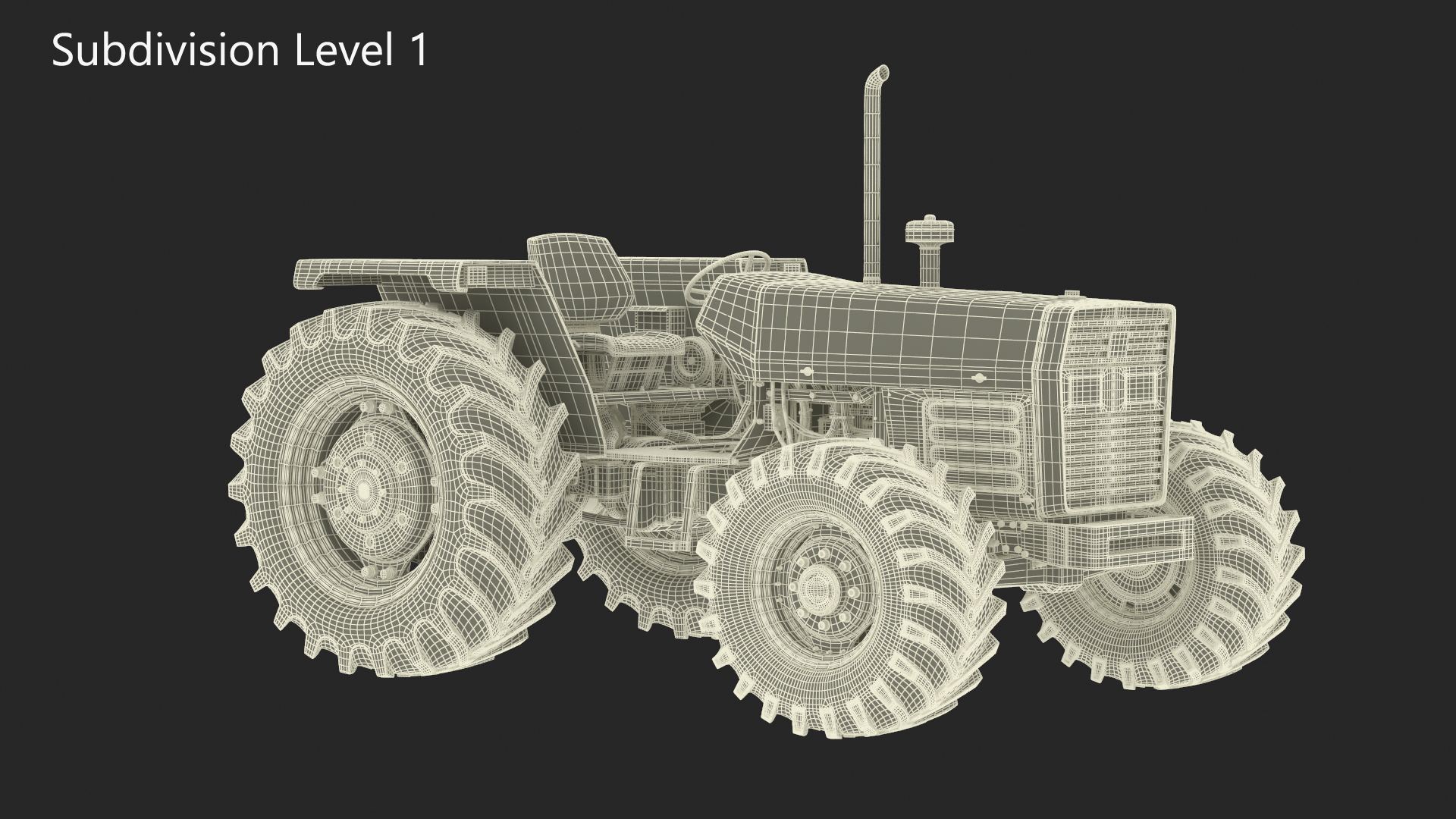 Farm Tractor 3D