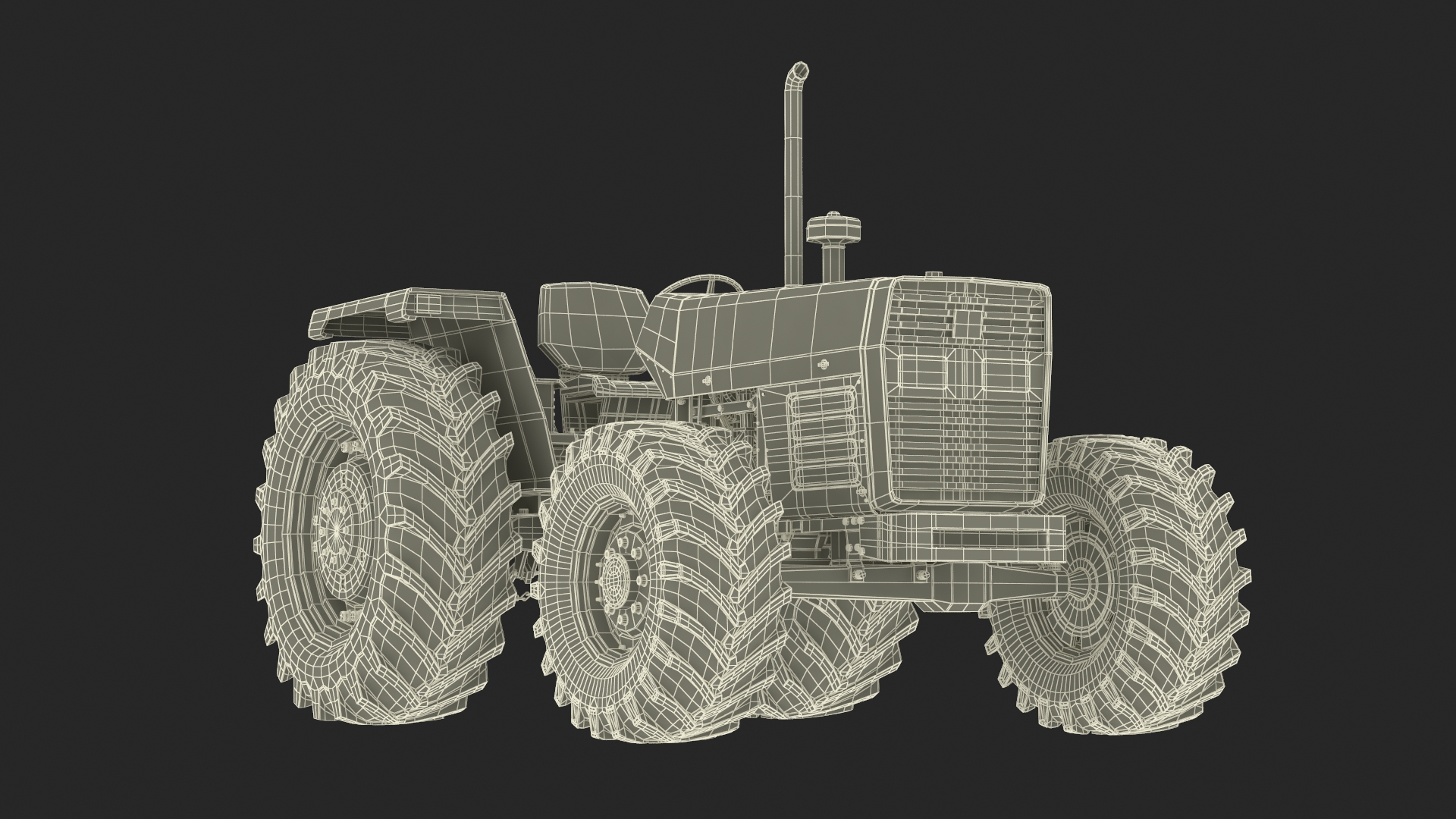 Farm Tractor 3D