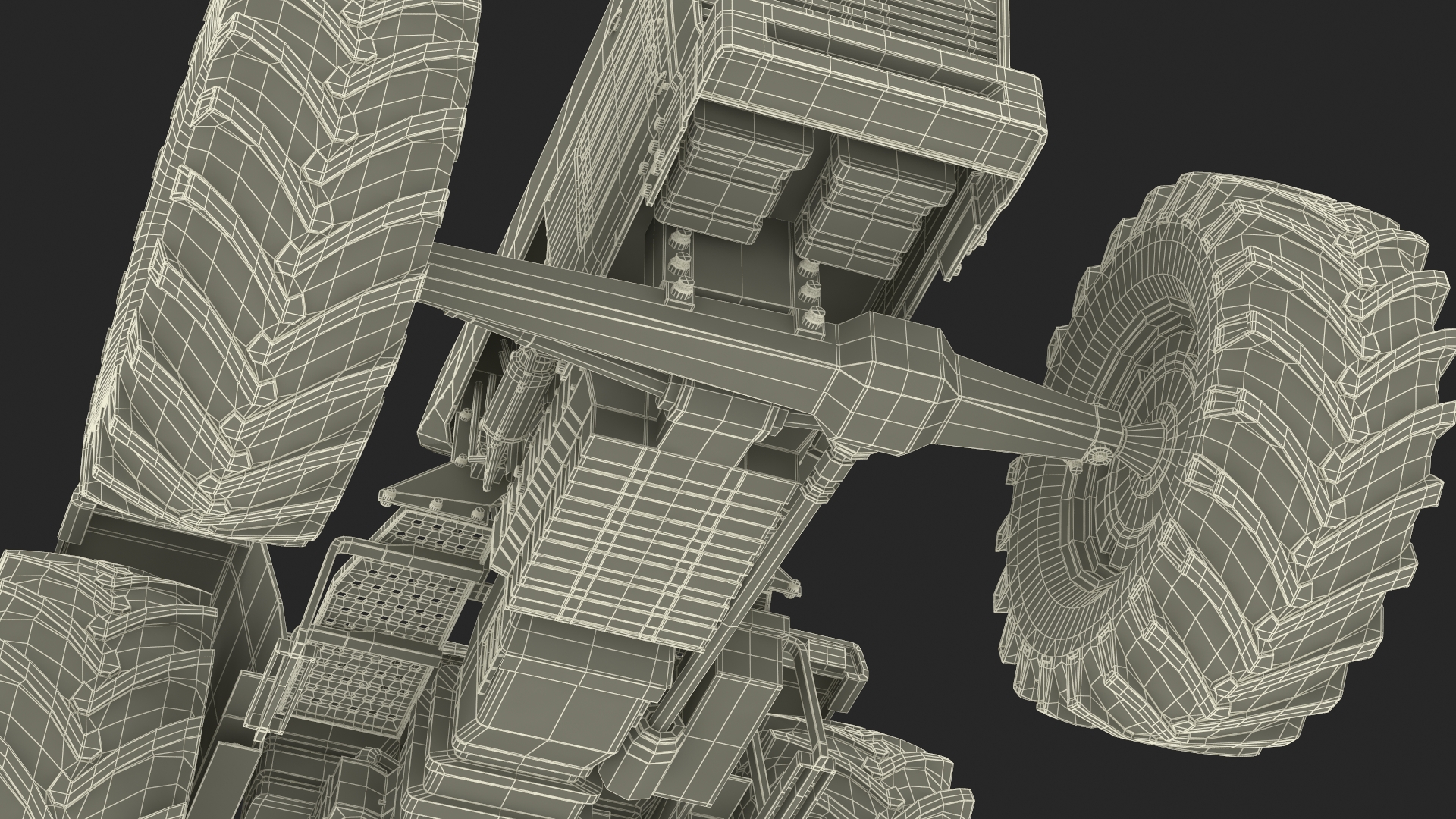 Farm Tractor 3D