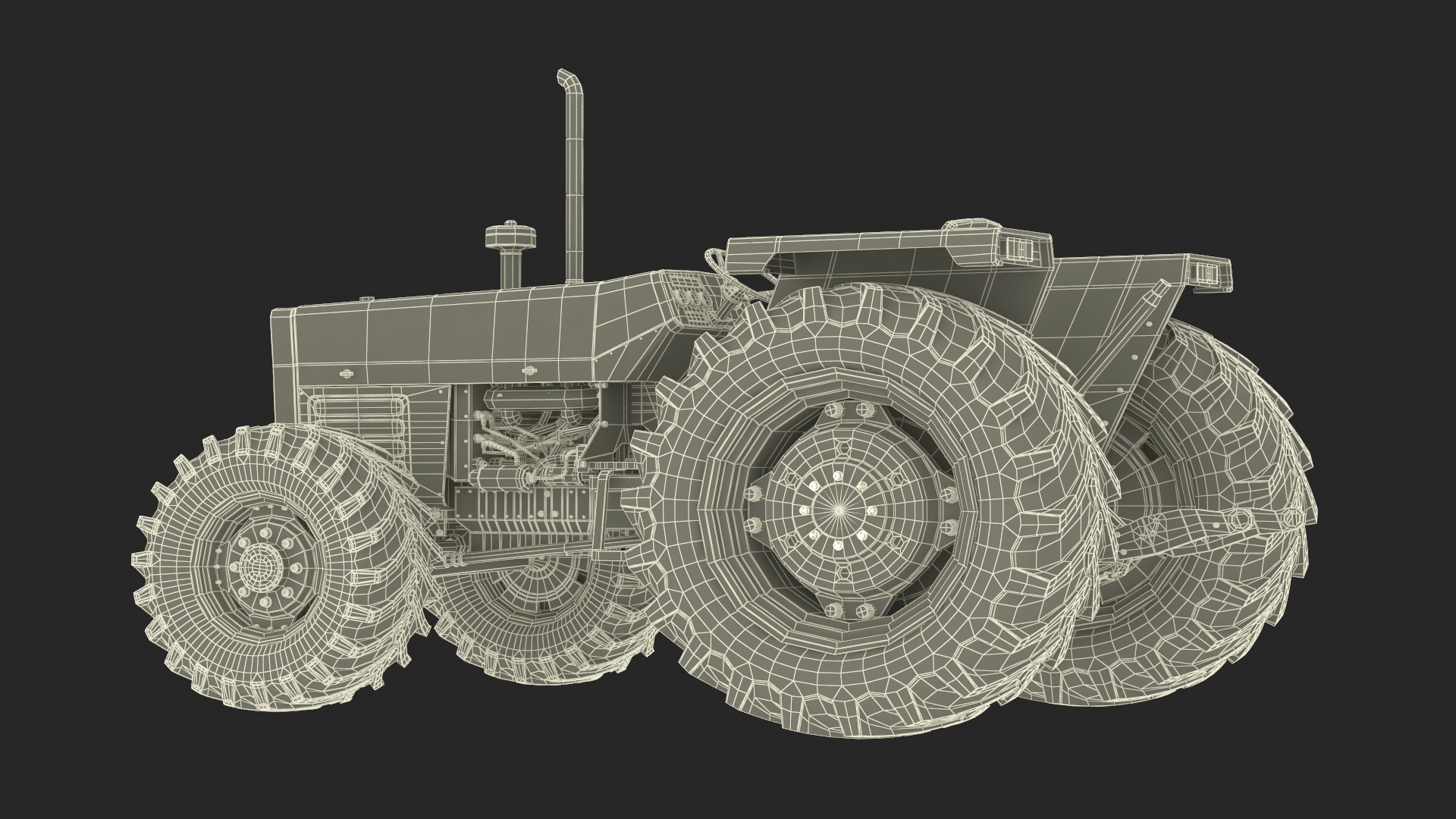 Farm Tractor 3D
