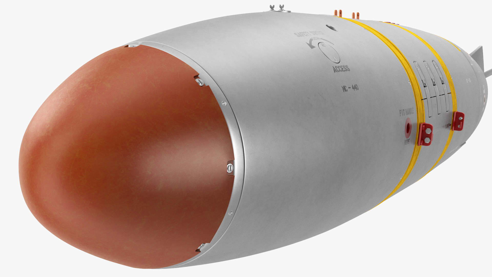 3D Mark 7 Thor Tactical Nuclear Bomb model