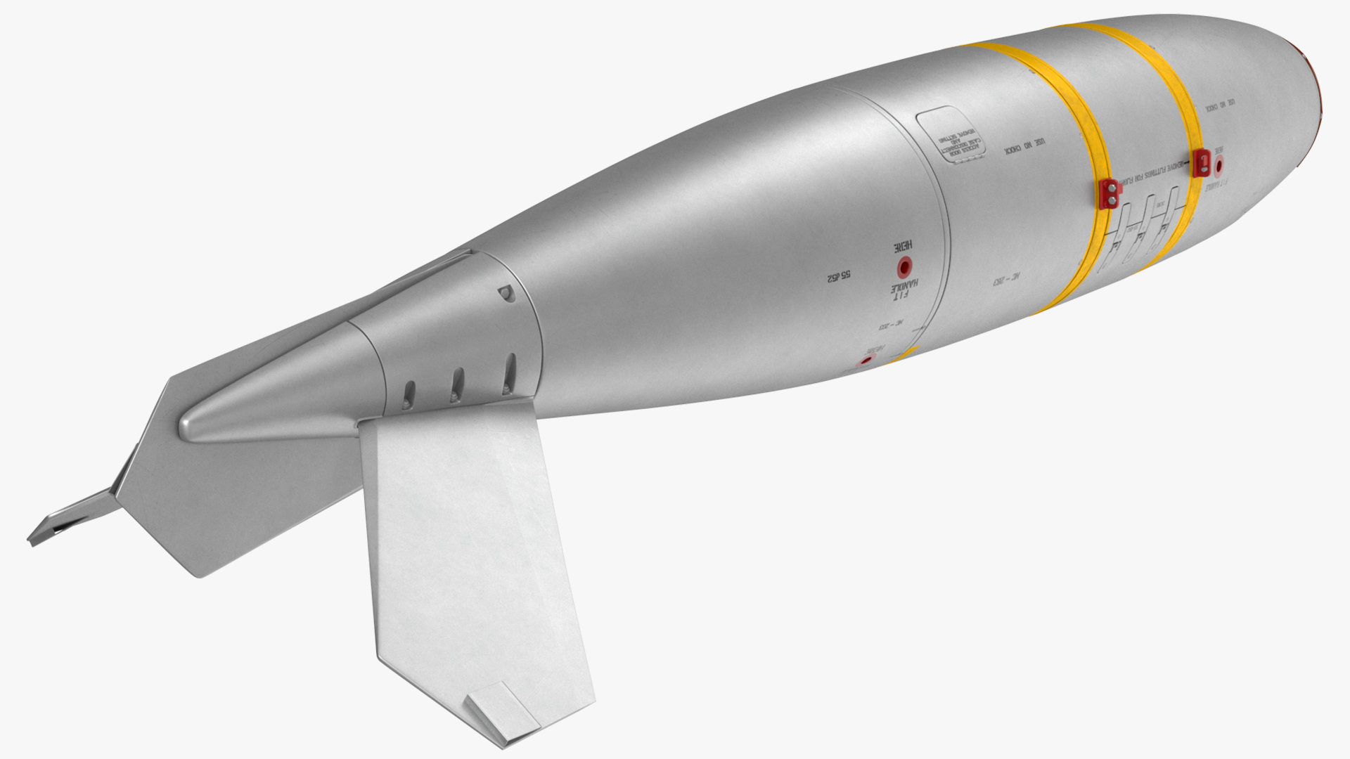 3D Mark 7 Thor Tactical Nuclear Bomb model