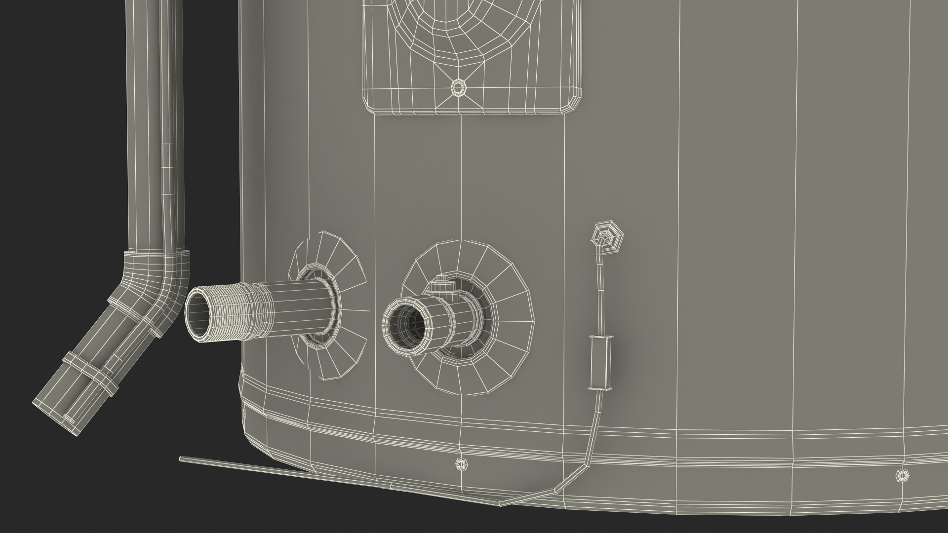 Rheem Hybrid Electric Water Heater 3D model
