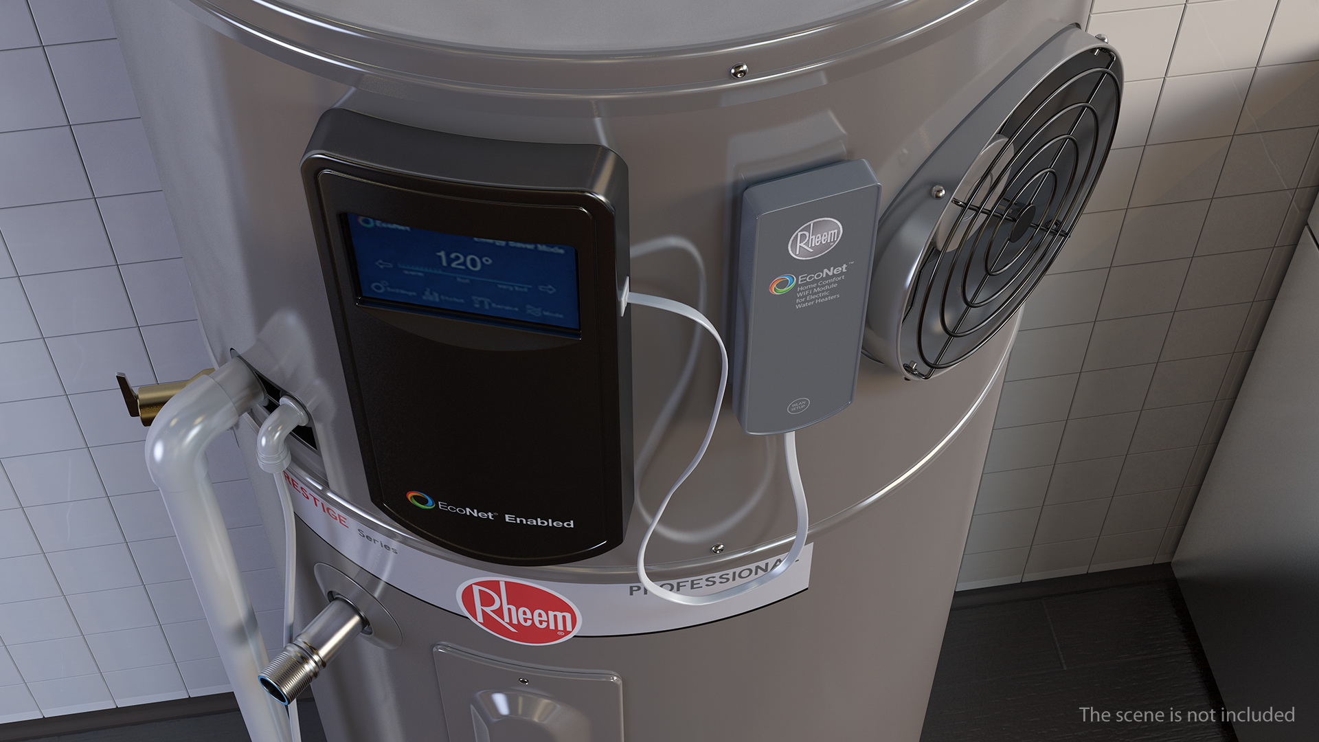 Rheem Hybrid Electric Water Heater 3D model