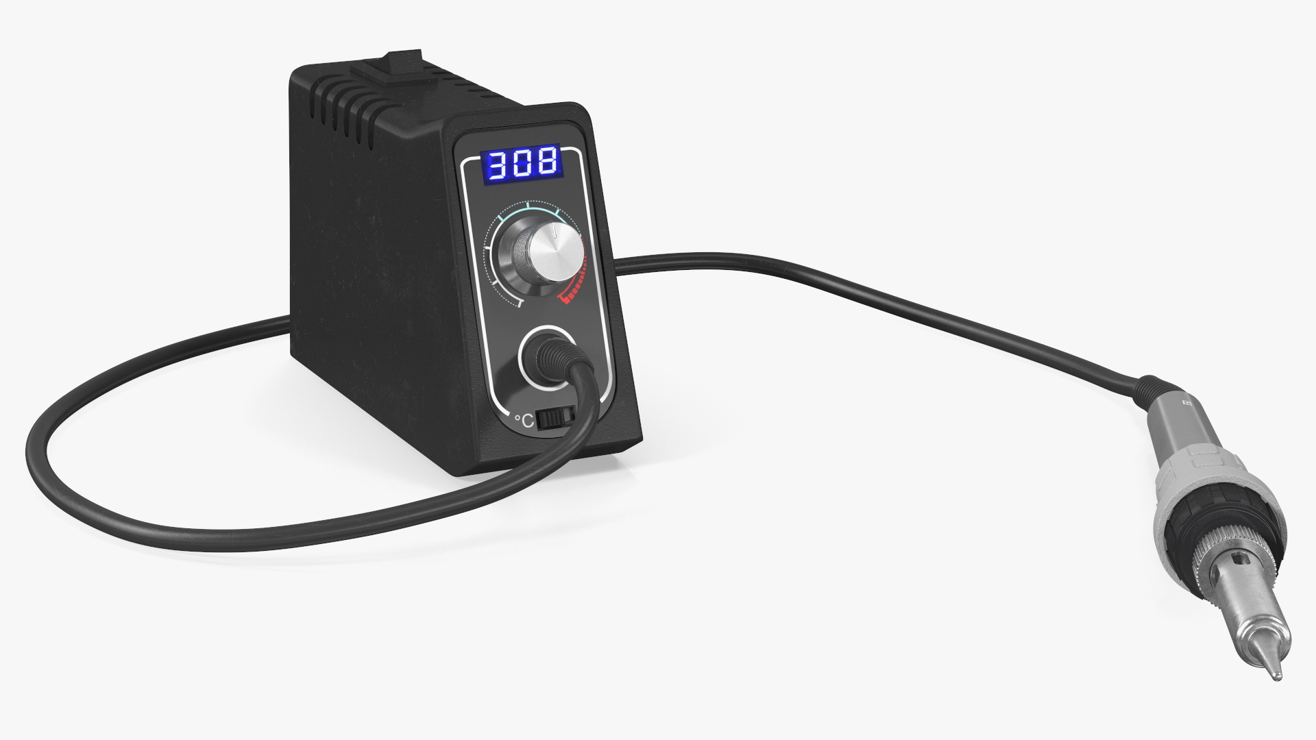 3D Compact Digital Soldering Station model