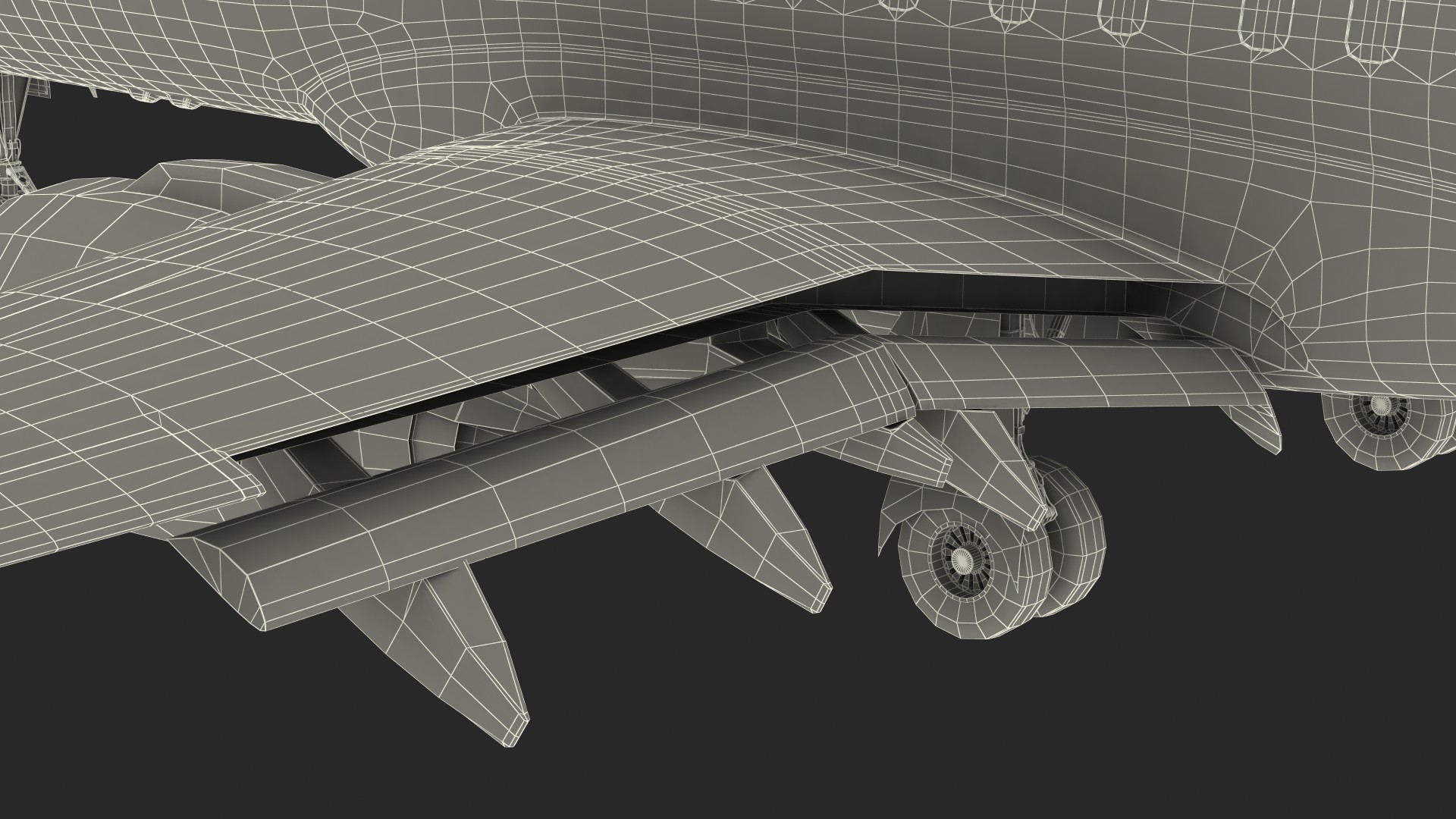 3D Mitsubishi SpaceJet M100 Rigged