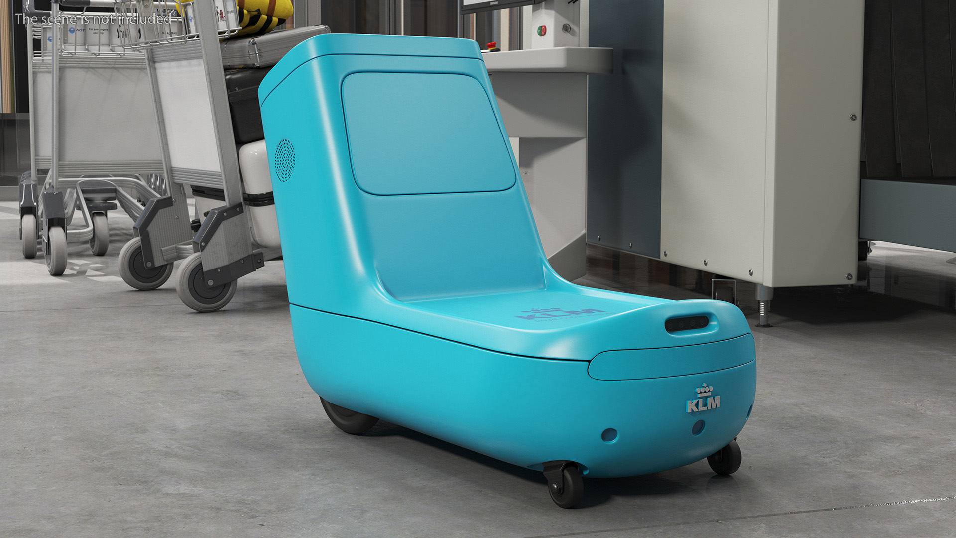 3D KLM Care E robot