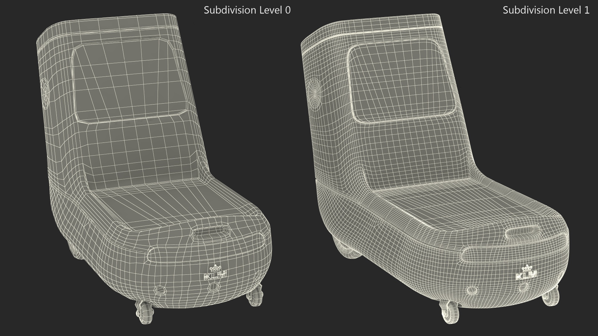 3D KLM Care E robot