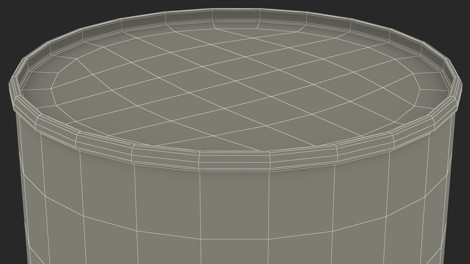 3D model Open Pringles Original Potato Chips Small Can