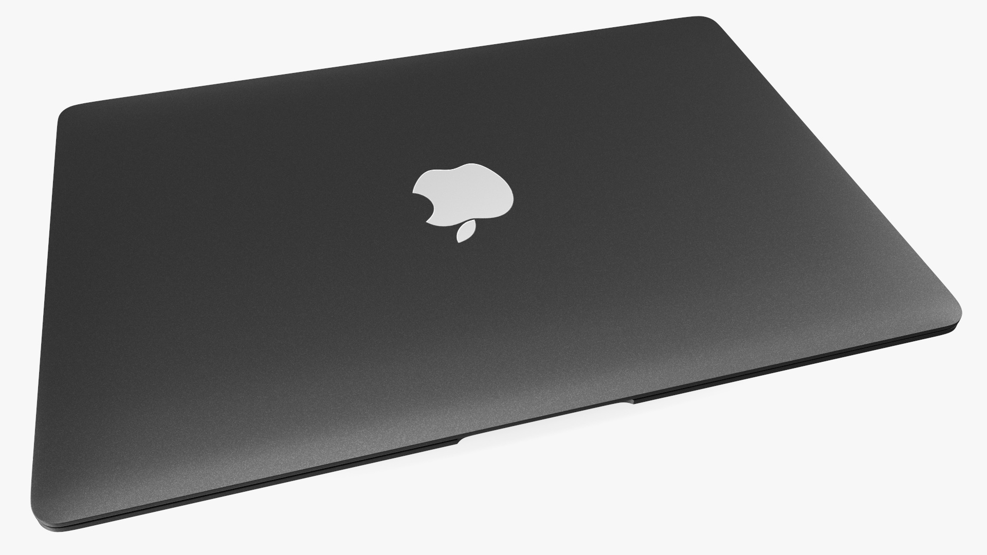 3D Apple MacBook Laptop Black