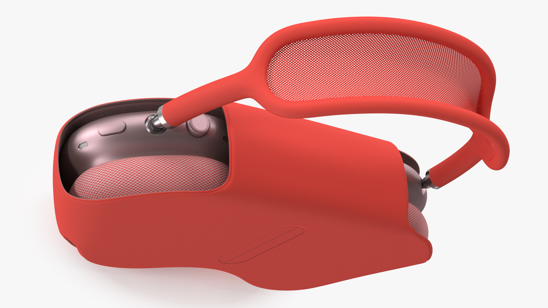 3D Pink AirPods Max with Case