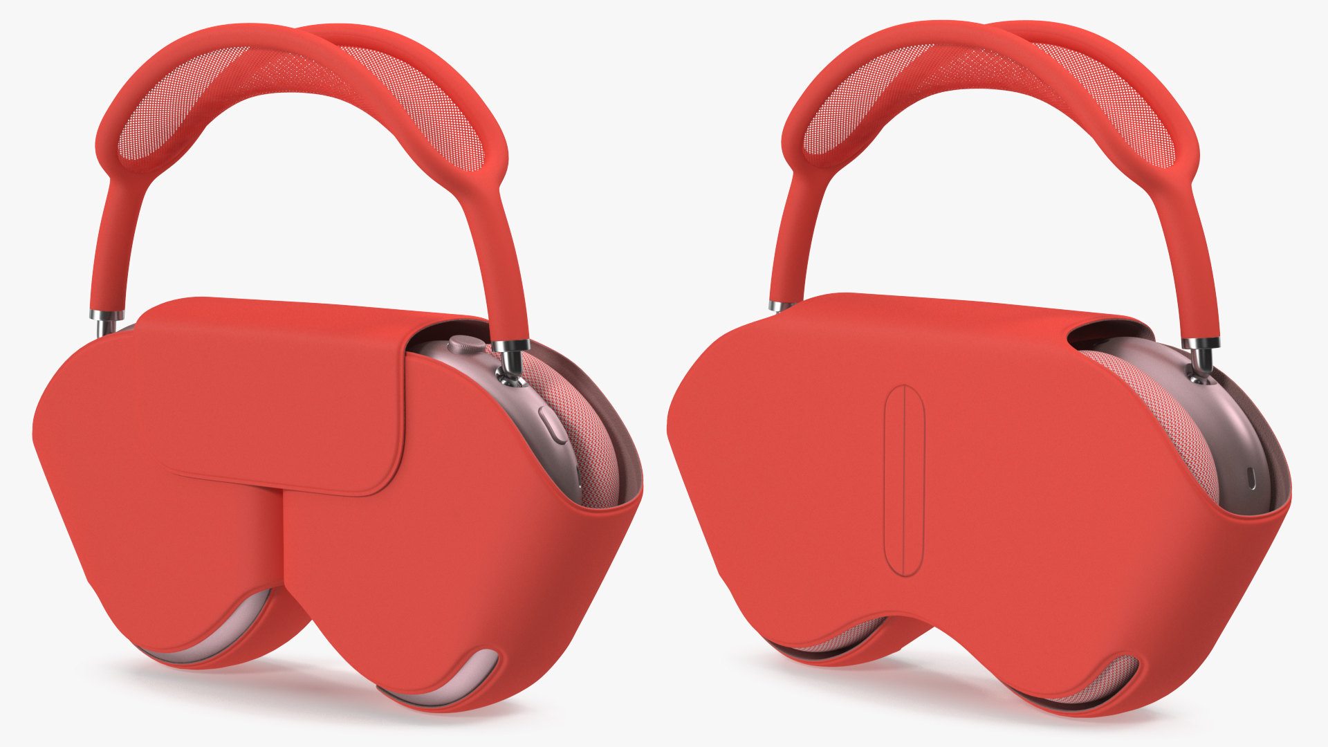 3D Pink AirPods Max with Case