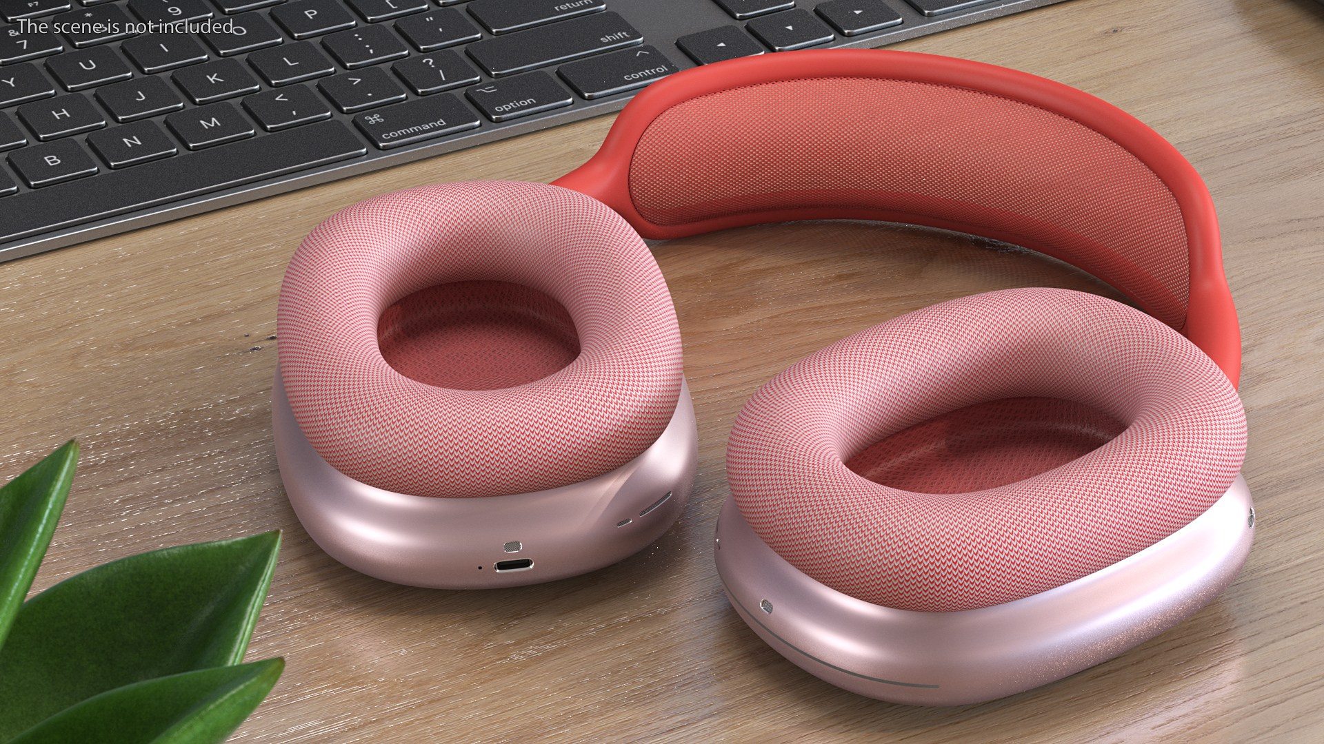 3D Pink AirPods Max with Case