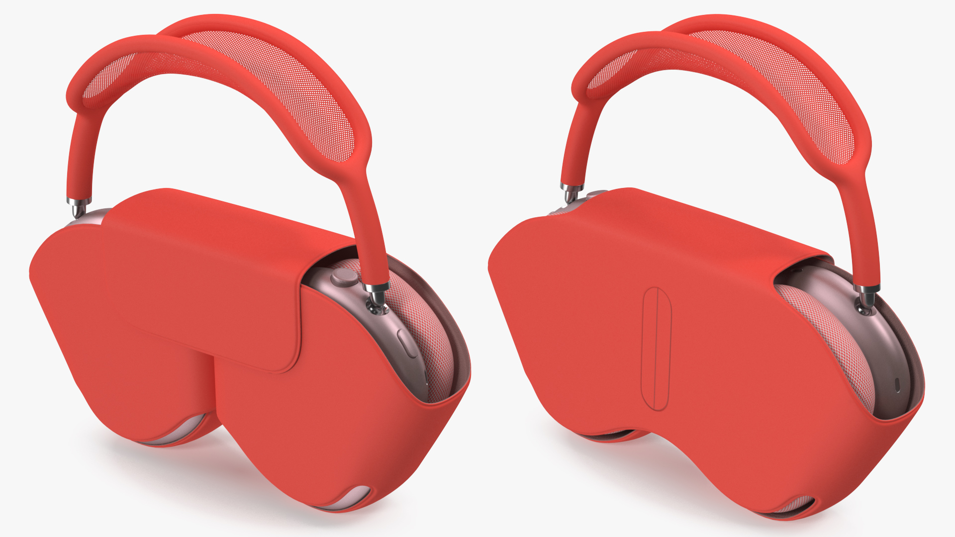 3D Pink AirPods Max with Case