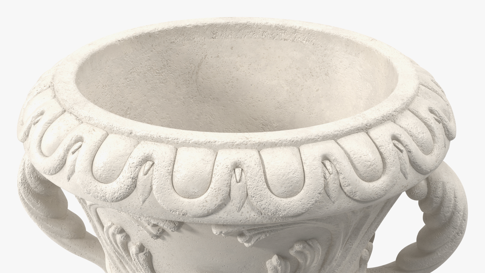 3D model Provence Planter Urn On Plinth