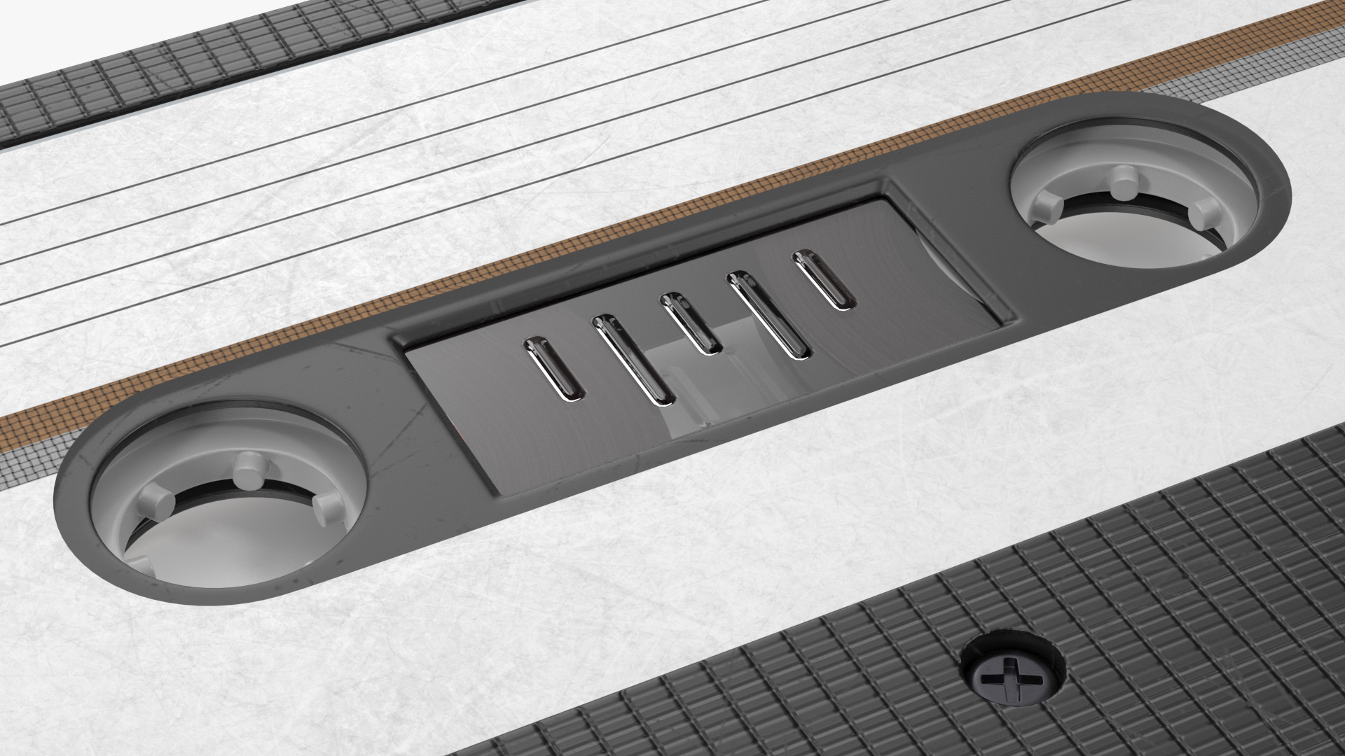 3D model Deck Recorder with Tape and Box Set