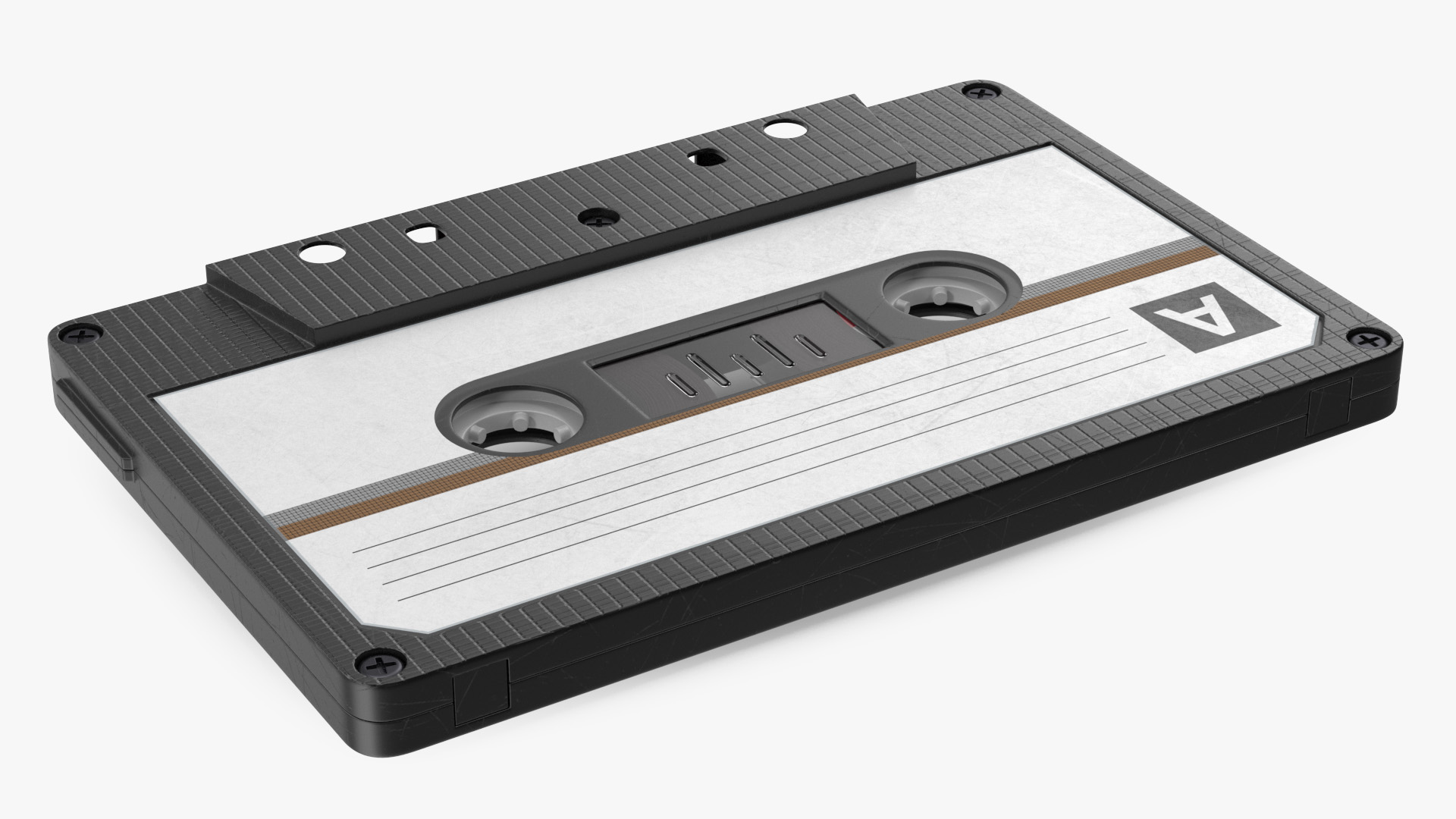 3D model Deck Recorder with Tape and Box Set