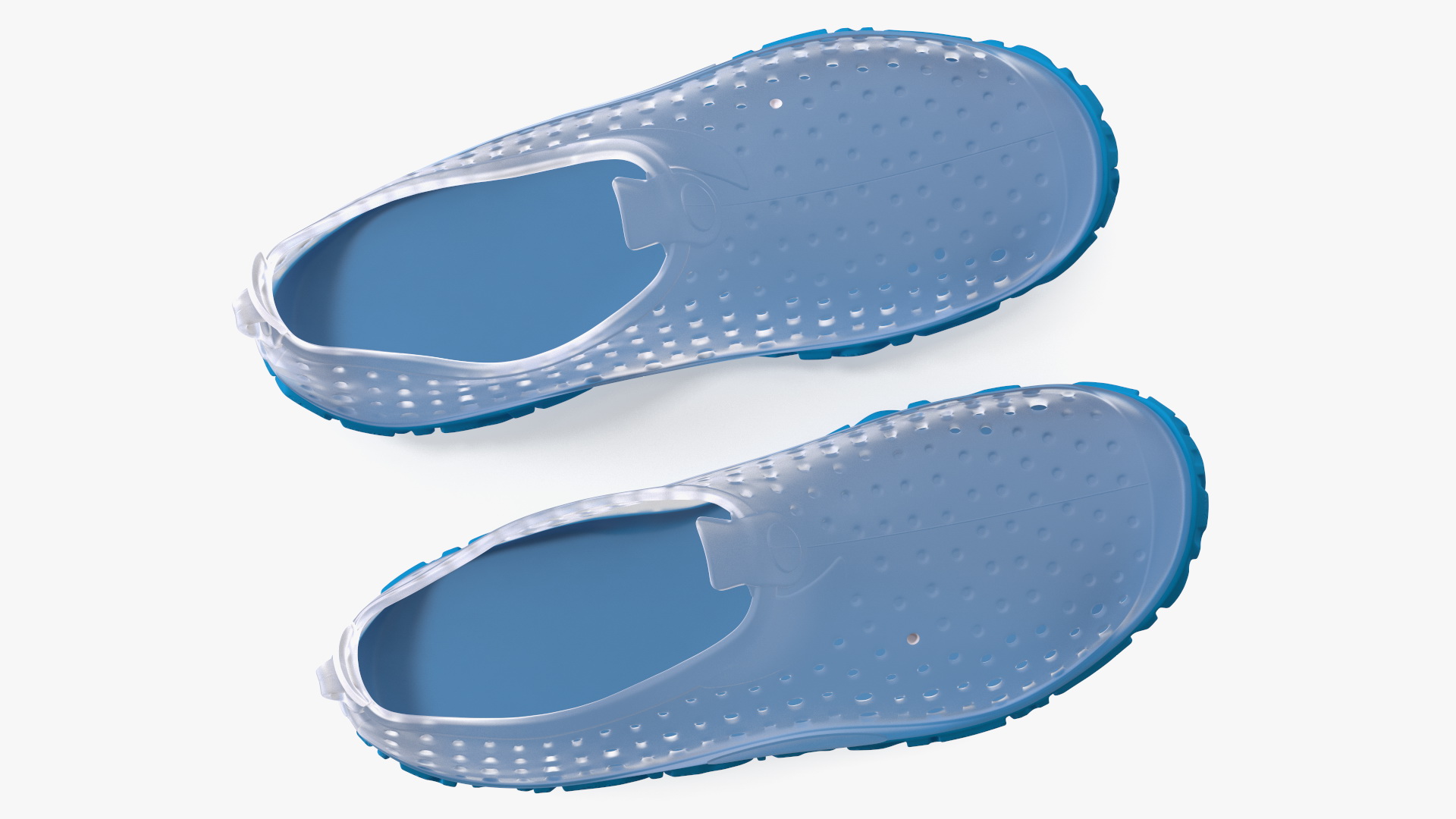 3D Water Shoes Transparent model